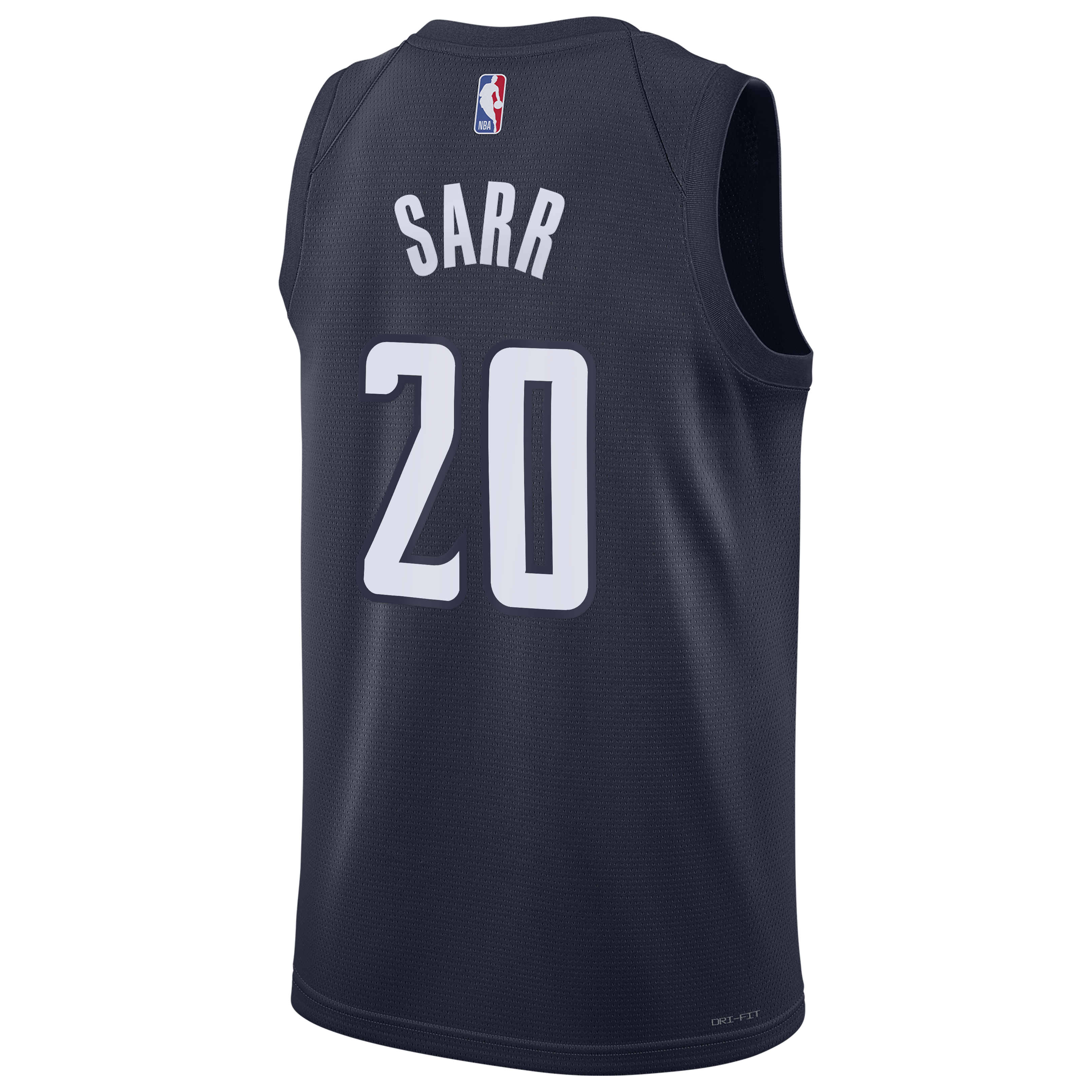Washington Wizards Jordan Brand Statement Edition Swingman Jersey - Navy - Alex Sarr - Mens