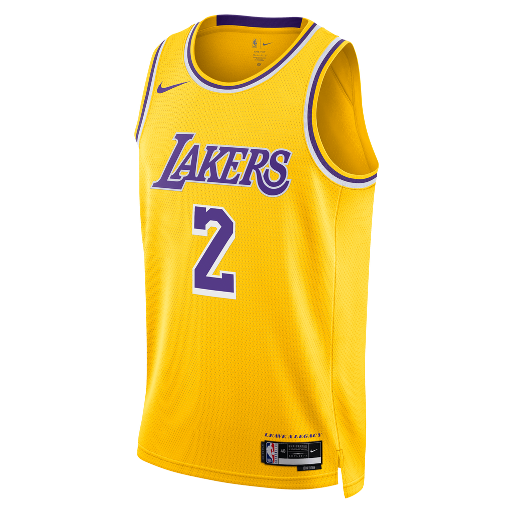 Los Angeles Lakers Nike Icon Edition Swingman Jersey - Gold - Jarred Vanderbilt - Unisex