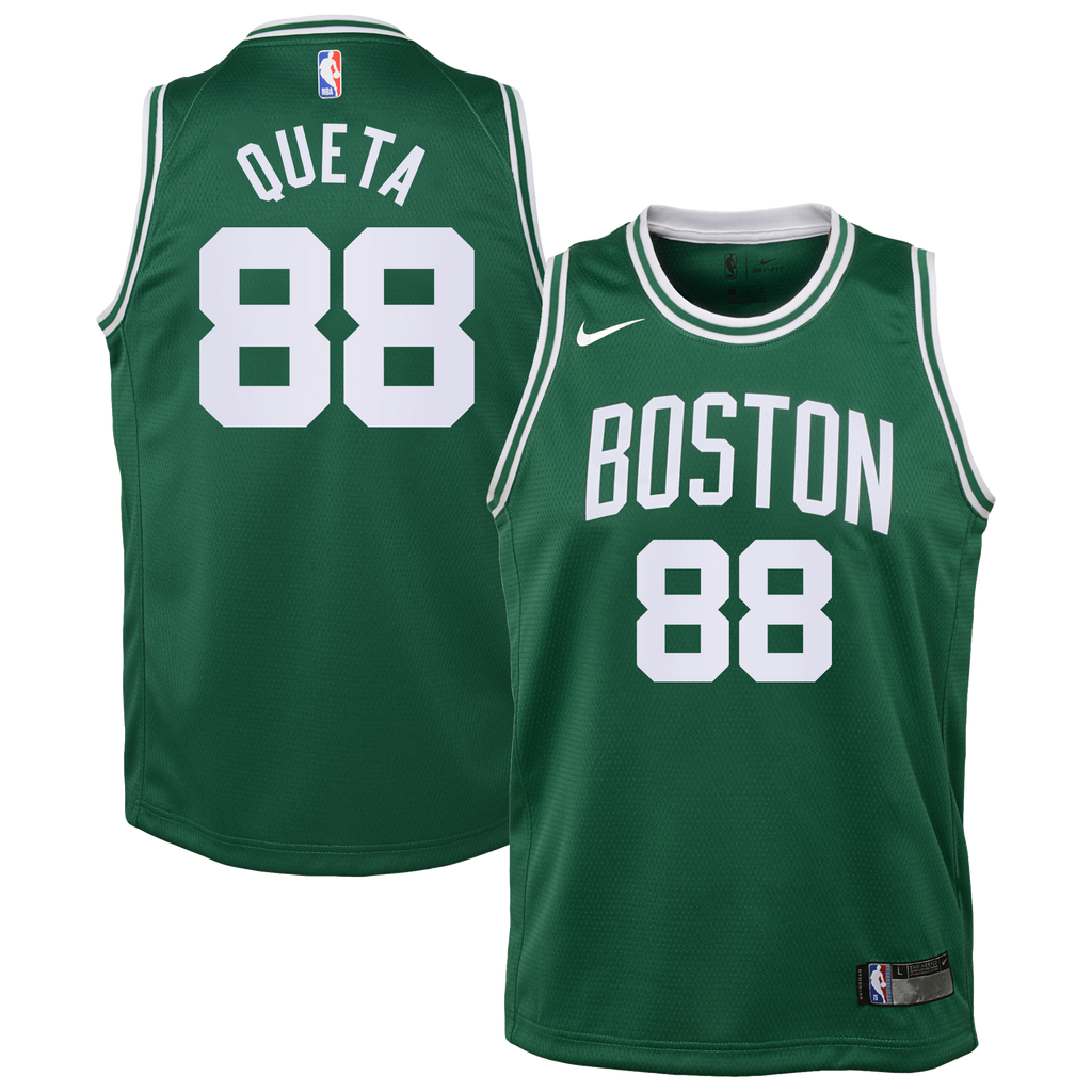 Boston Celtics Nike Icon Edition Swingman Jersey - Kelly Green - Neemias Queta - Youth