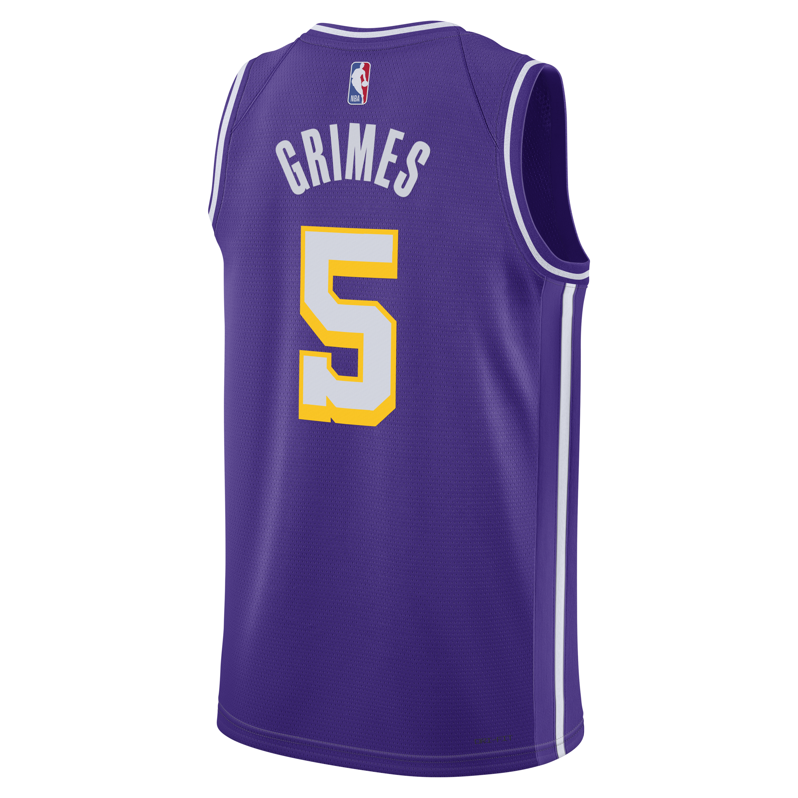 Los Angeles Lakers Jordan Brand Statement Edition Jersey - Purple - Quentin Grimes - Unisex