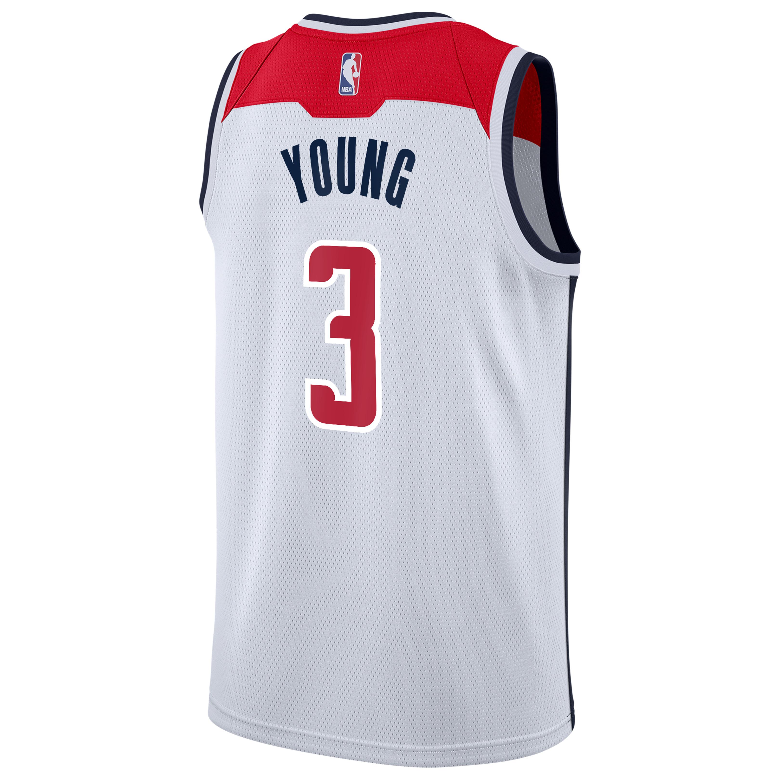 Washington Wizards Nike Association Edition Swingman Jersey - White - Trae Young - Youth
