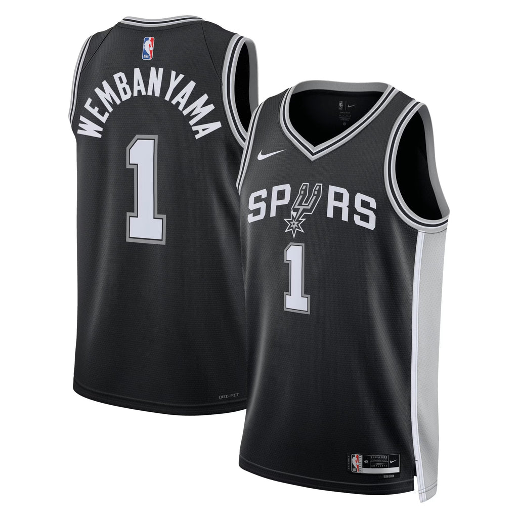 San Antonio Spurs Nike Icon Swingman Jersey - Victor Wembanyama
