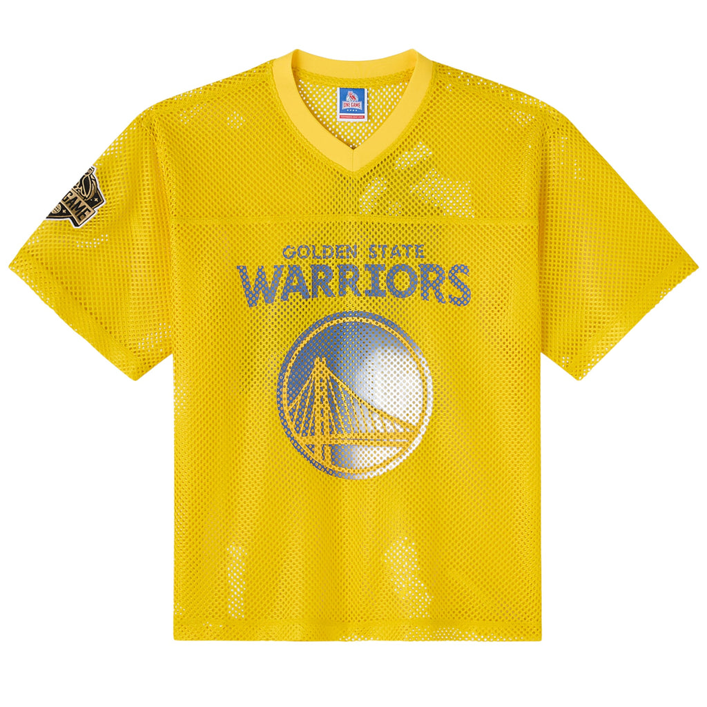Golden State Warriors X OVO Mesh Football Jersey - Mens