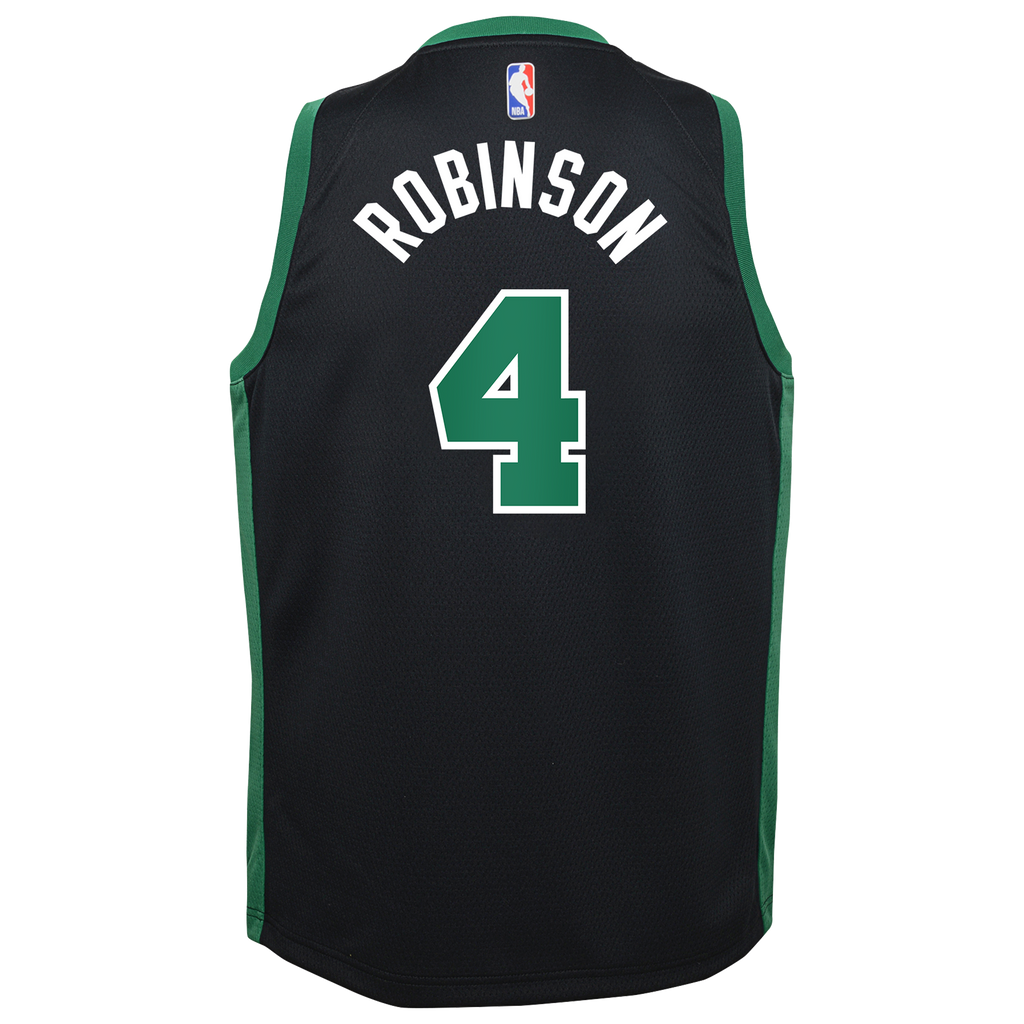 Boston Celtics Jordan Brand Statement Edition Swingman Jersey - Black - Mitchell Robinson - Youth