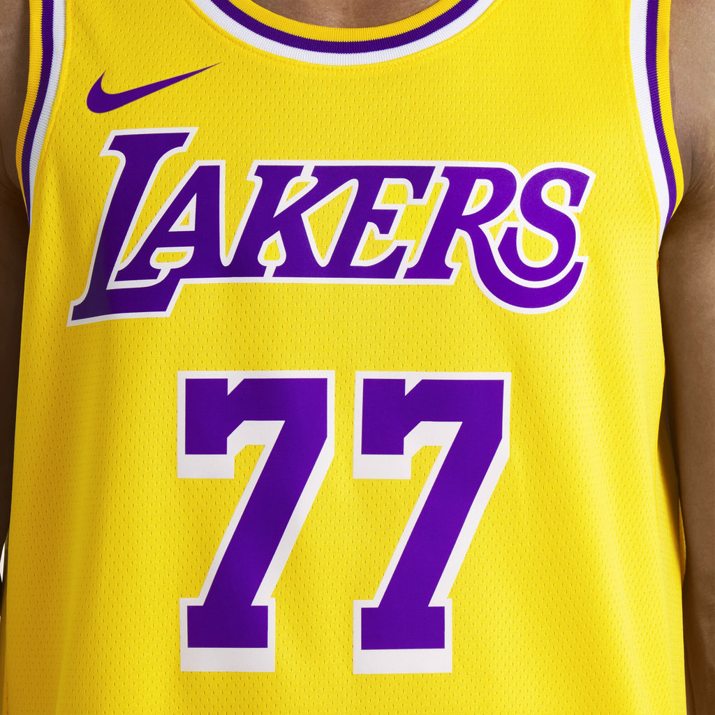 Los Angeles Lakers Nike Icon Swingman Jersey - Luka Doncic - Unisex