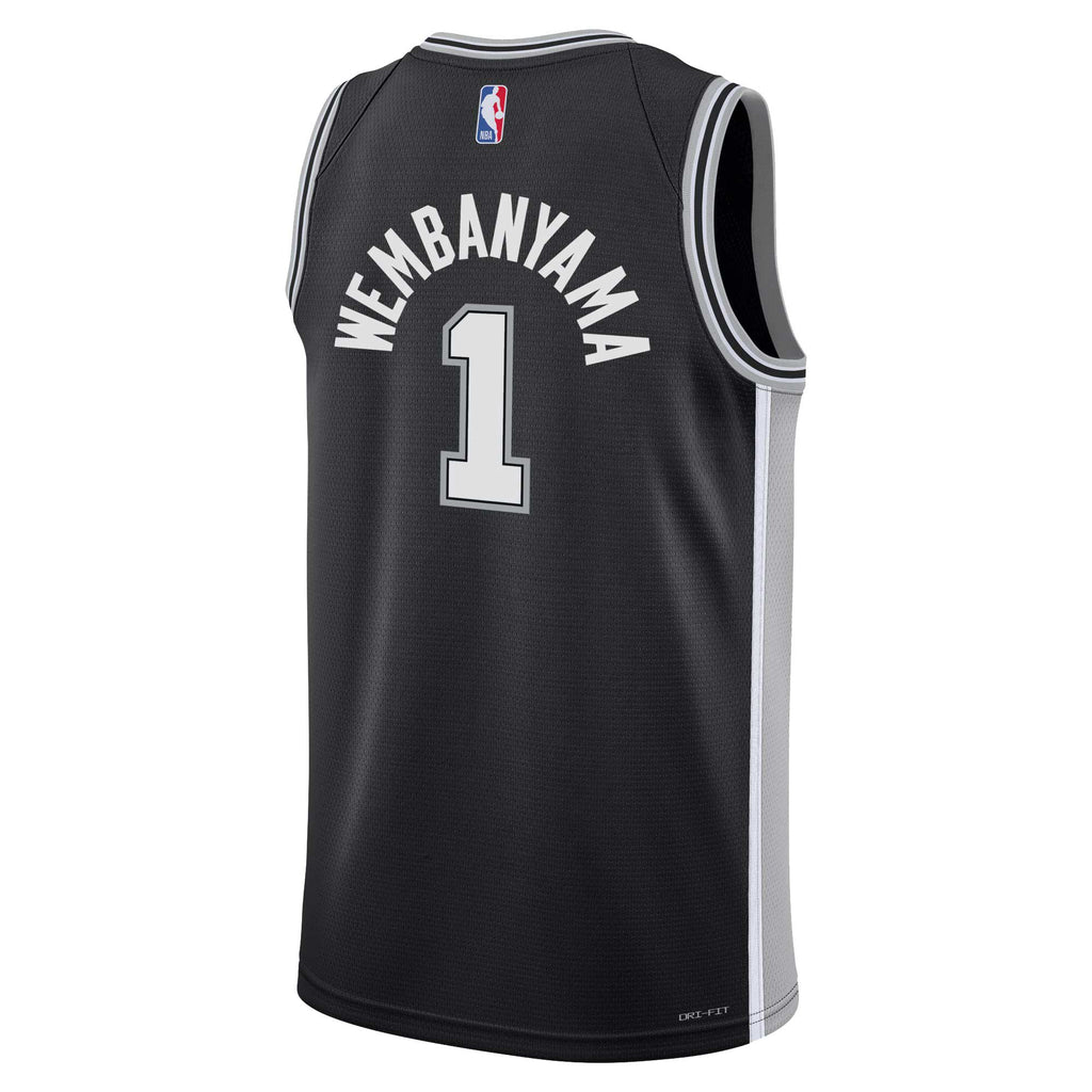 San Antonio Spurs Nike Icon Swingman Jersey - Victor Wembanyama - Youth