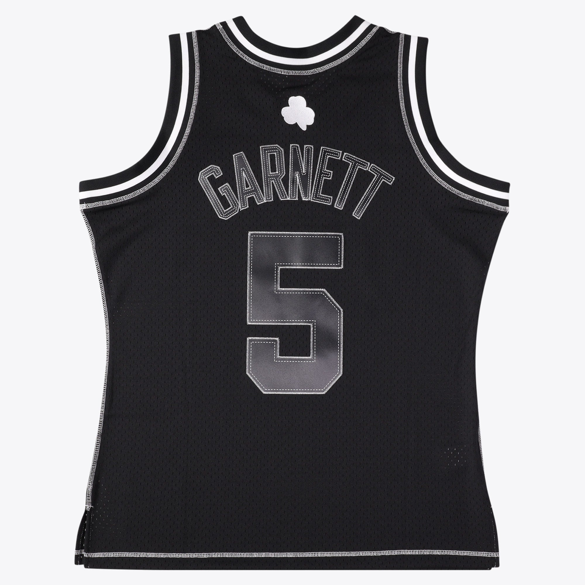 Boston Celtics Mitchell & Ness Kevin Garnett 2007 Contrast 2K Swingman Jersey - Black