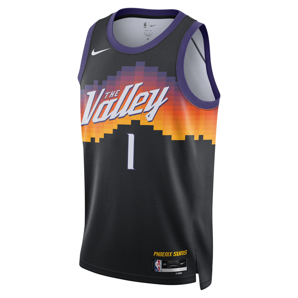 Phoenix Suns Nike 2025/26 City Edition Swingman Jersey - Black - Devin Booker - Unisex