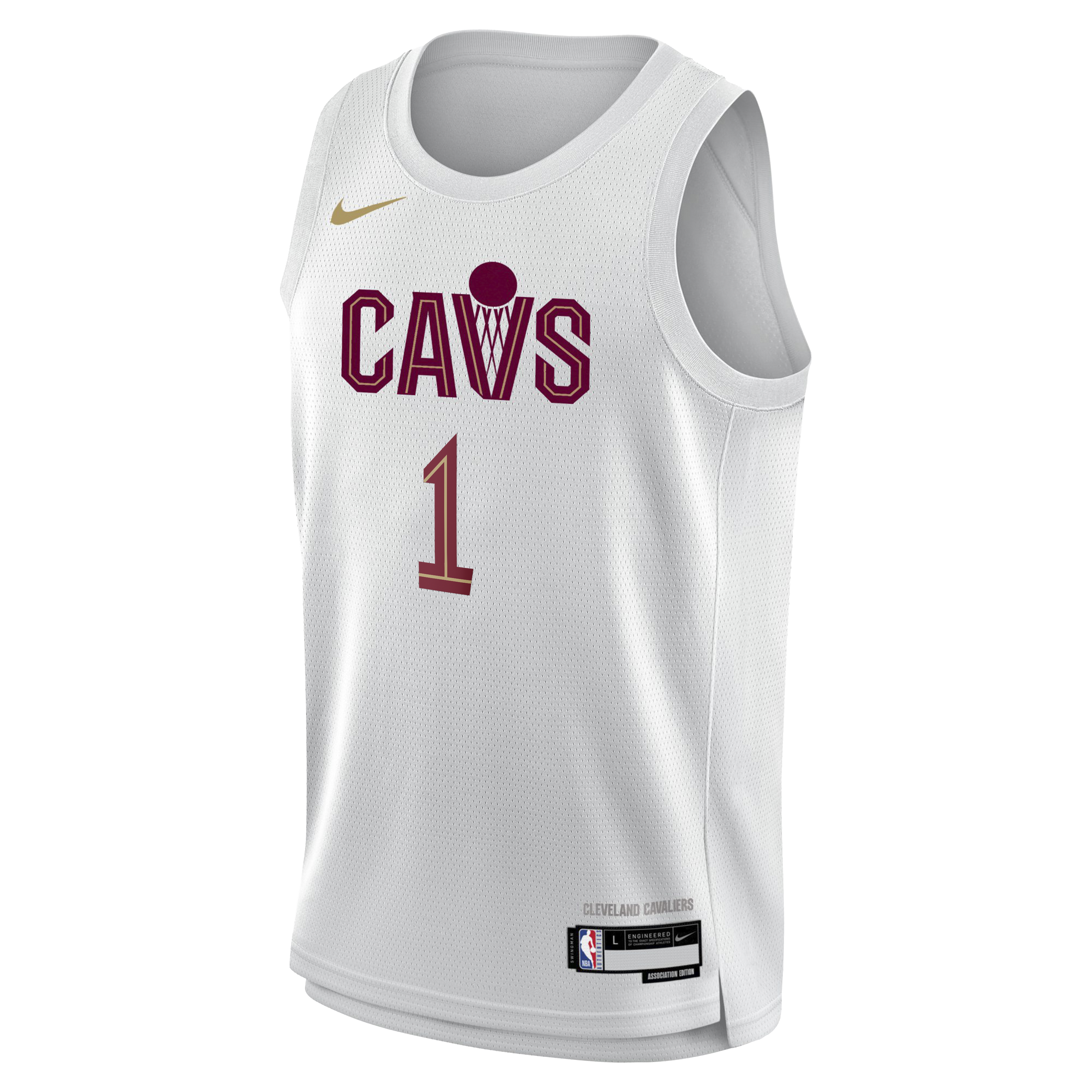 Cleveland Cavaliers Nike Association Edition Swingman Jersey - White - James Harden - Youth
