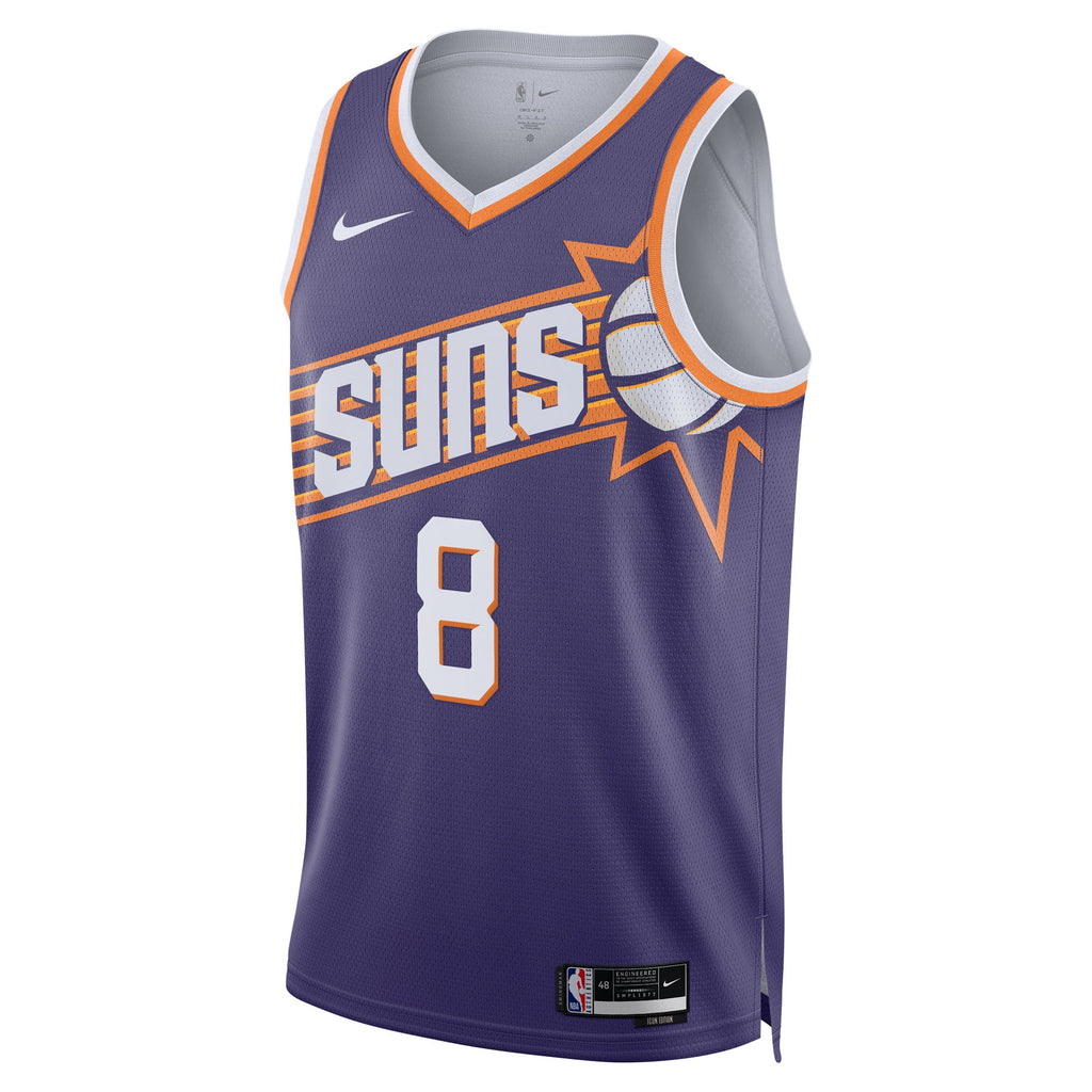 Phoenix Suns Nike Icon Edition Swingman Jersey - Purple - Luke Kennard - Unisex