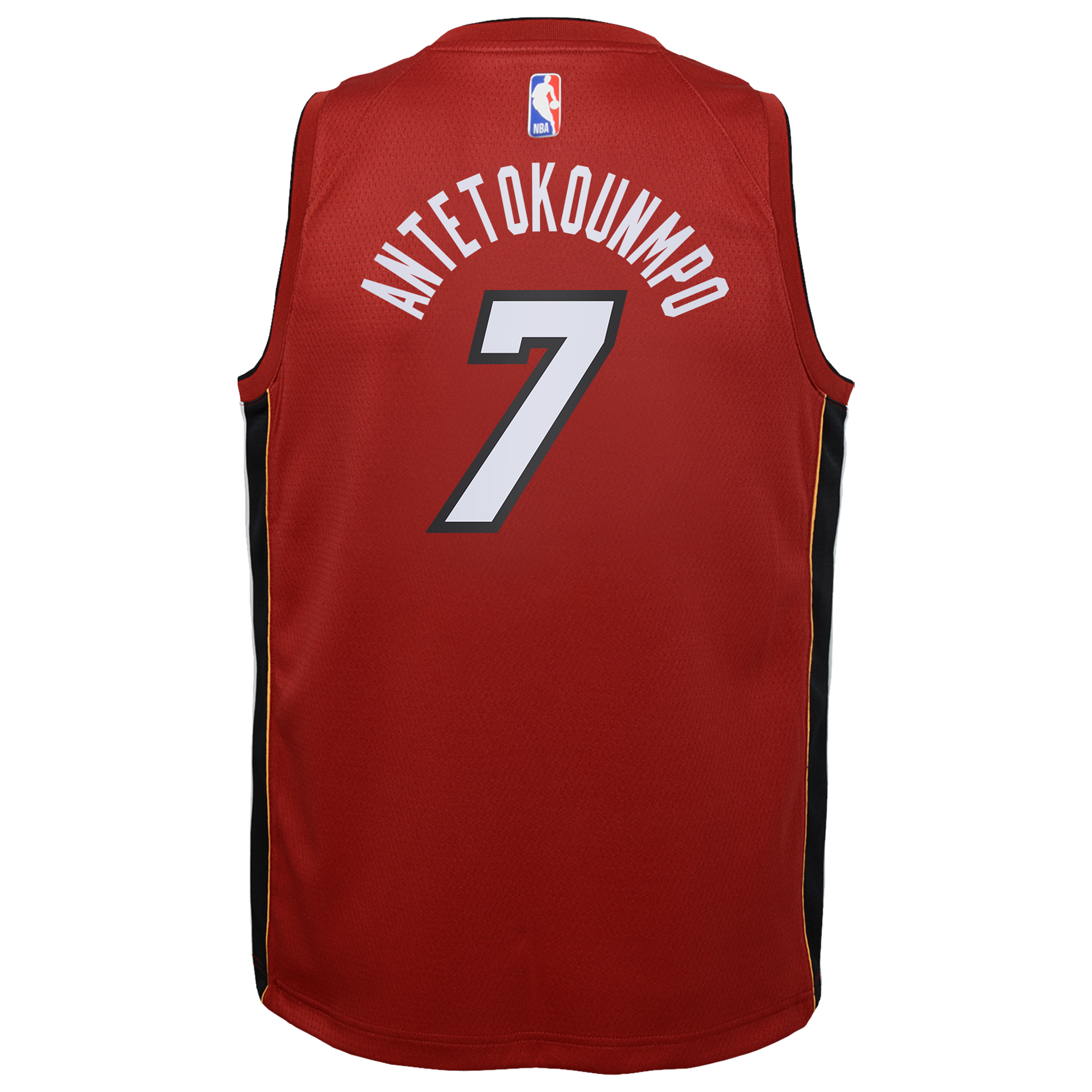 Miami Heat Jordan Brand Statement Edition Swingman Jersey - Red - Giannis Antetokounmpo - Youth