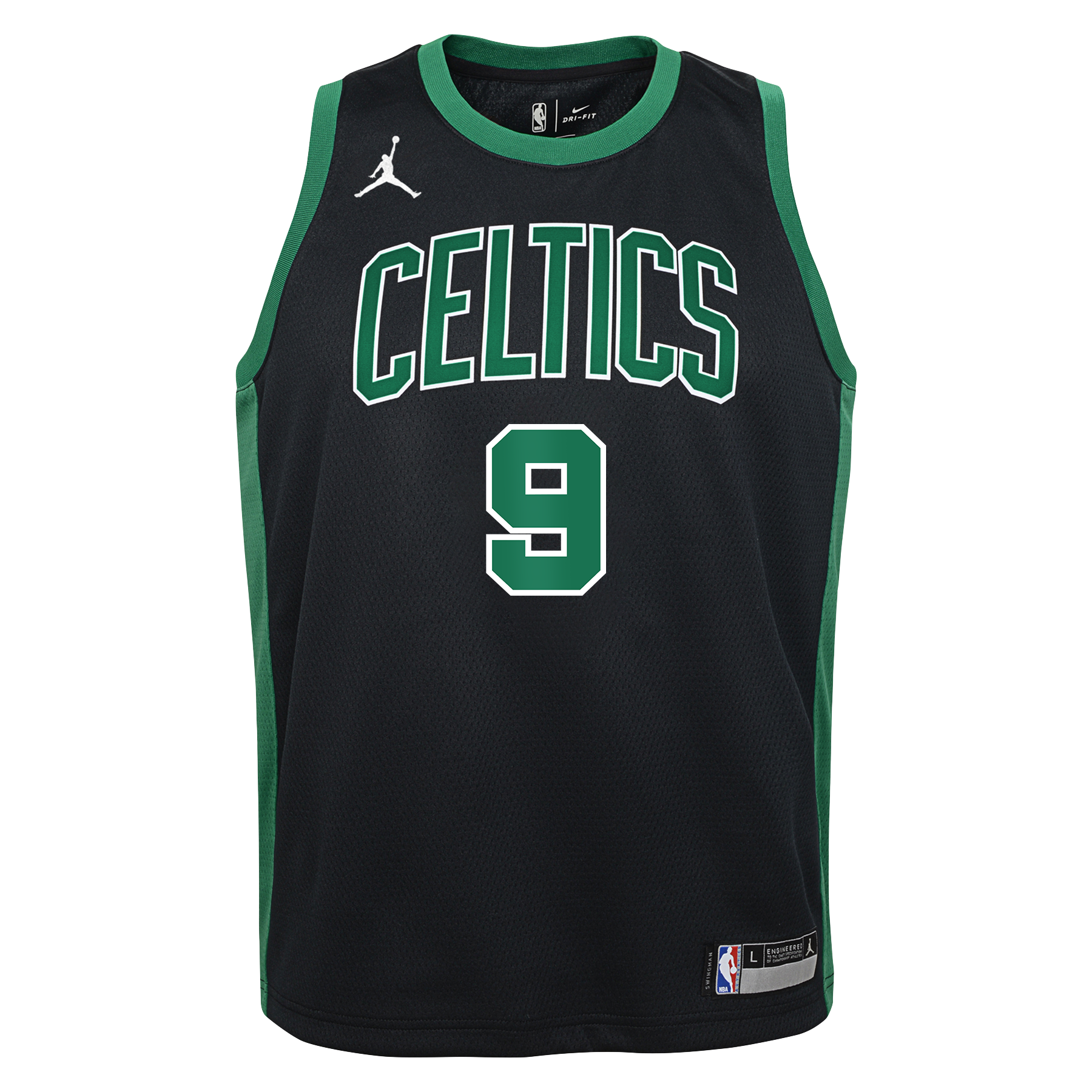 Boston Celtics Jordan Brand Statement Edition Swingman Jersey - Black - Derrick White - Youth
