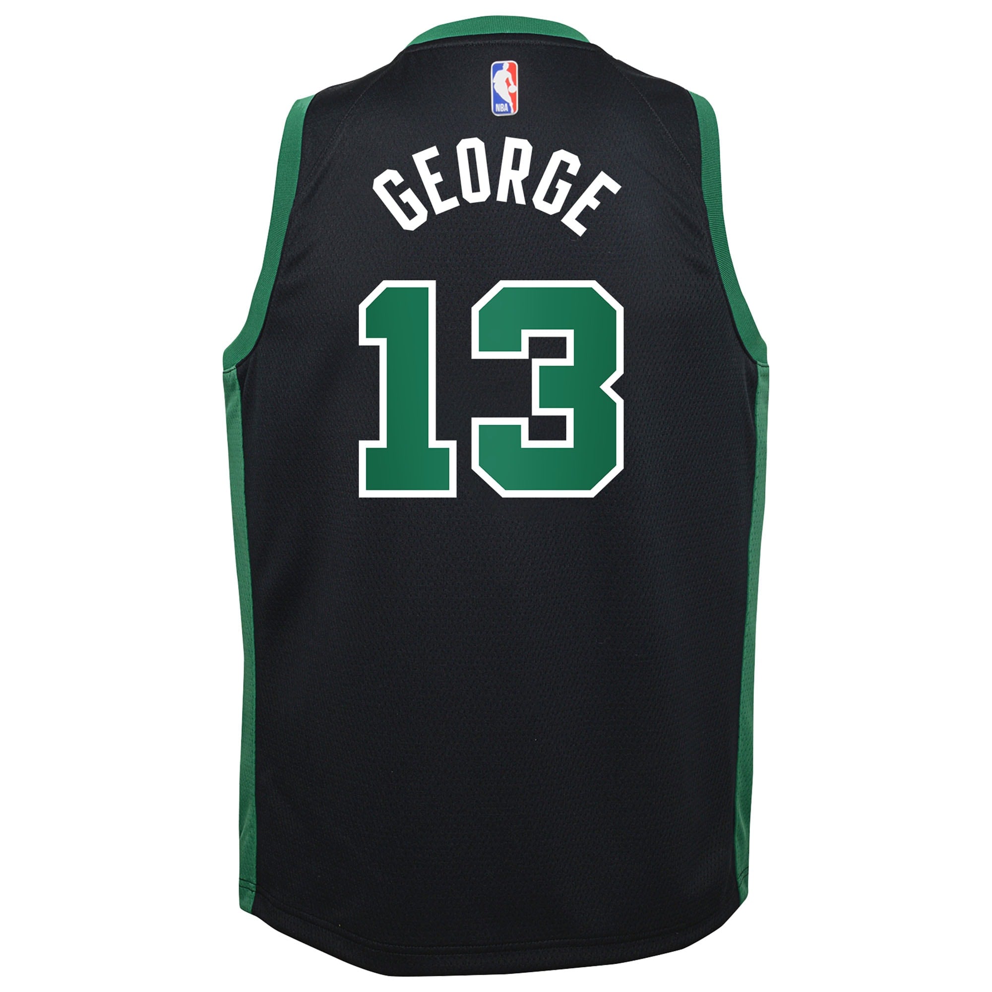 Boston Celtics Jordan Brand Statement Edition Swingman Jersey - Black - Paul George - Youth