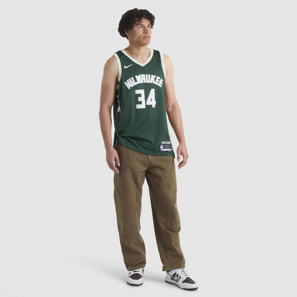 Milwaukee Bucks Giannis Antetokounmpo Nike Dri-Fit Swingman Jersey