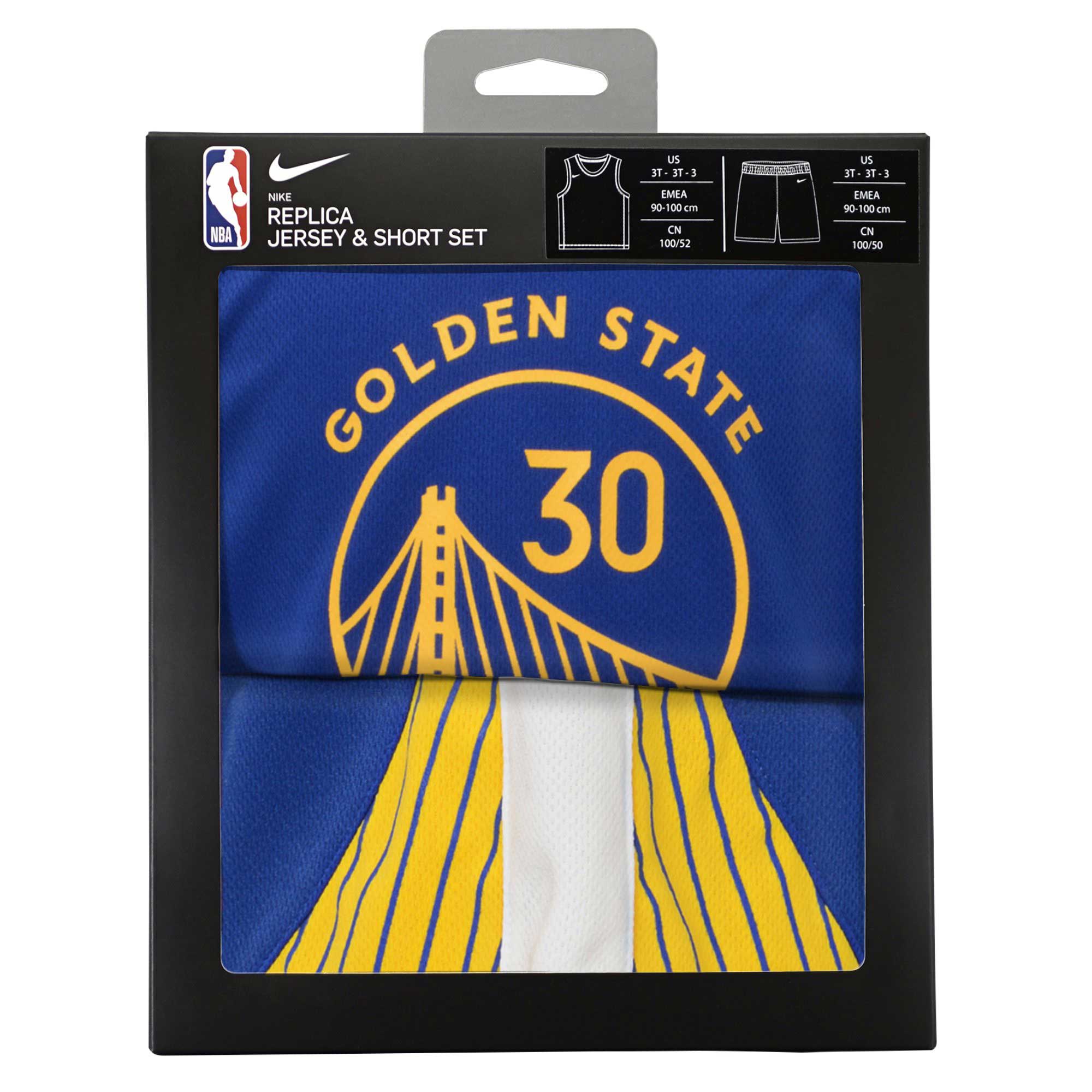 Golden State Warriors Replica Icon Jersey Box Set - Stephen Curry - Infant