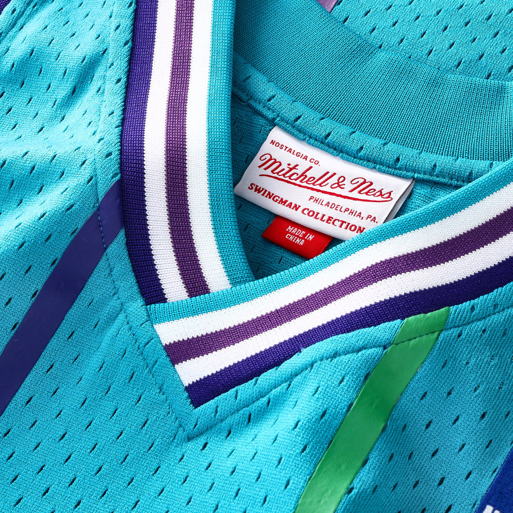 Charlotte Hornets NBA Mitchell & Ness Swingman Jersey - Alonzo Mourning