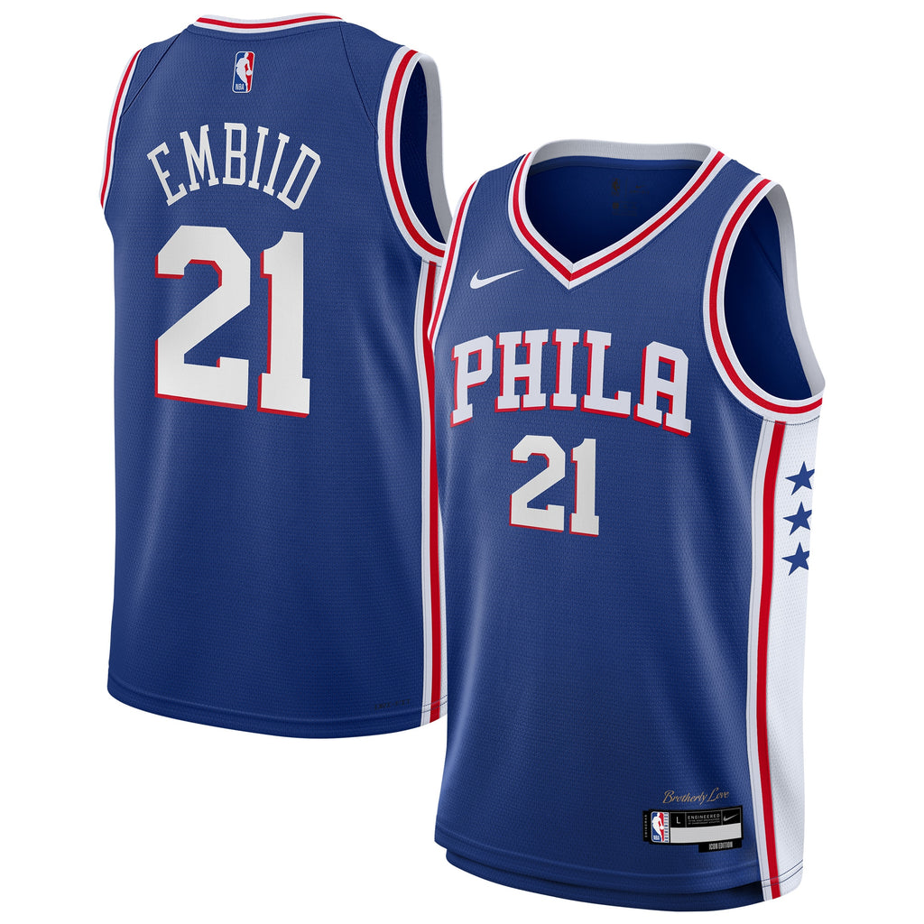 Philadelphia 76ers NBA Icon Swingman Jersey - Joel Embiid - Youth