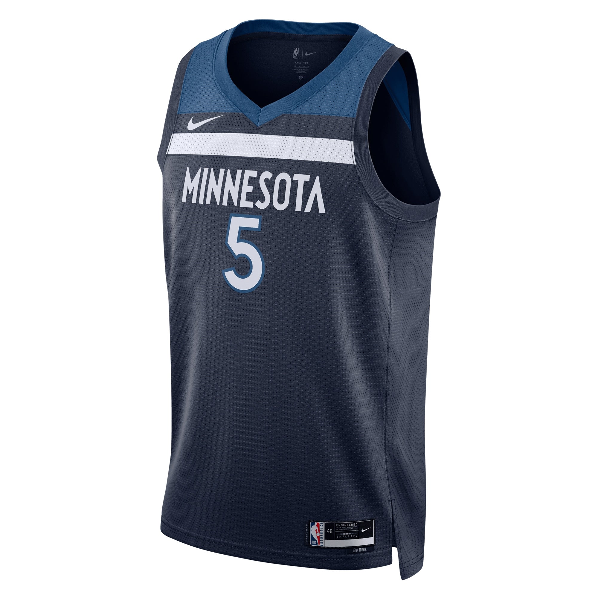 Minnesota Timberwolves Nike Replica Icon Swingman Jersey - Unisex