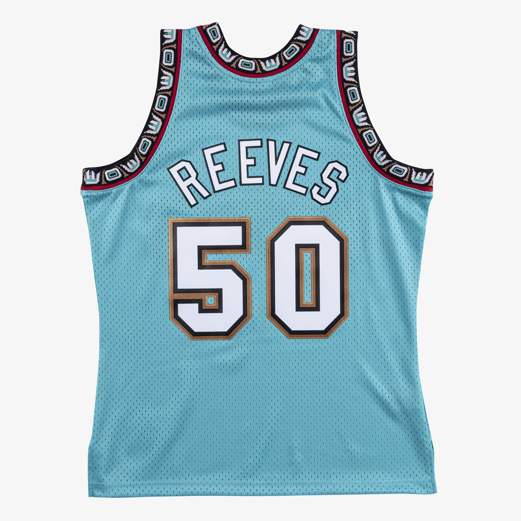 Vancouver Grizzlies Mitchell & Ness Bryant Reeves 1995 Swingman Authentic Jersey - Teal