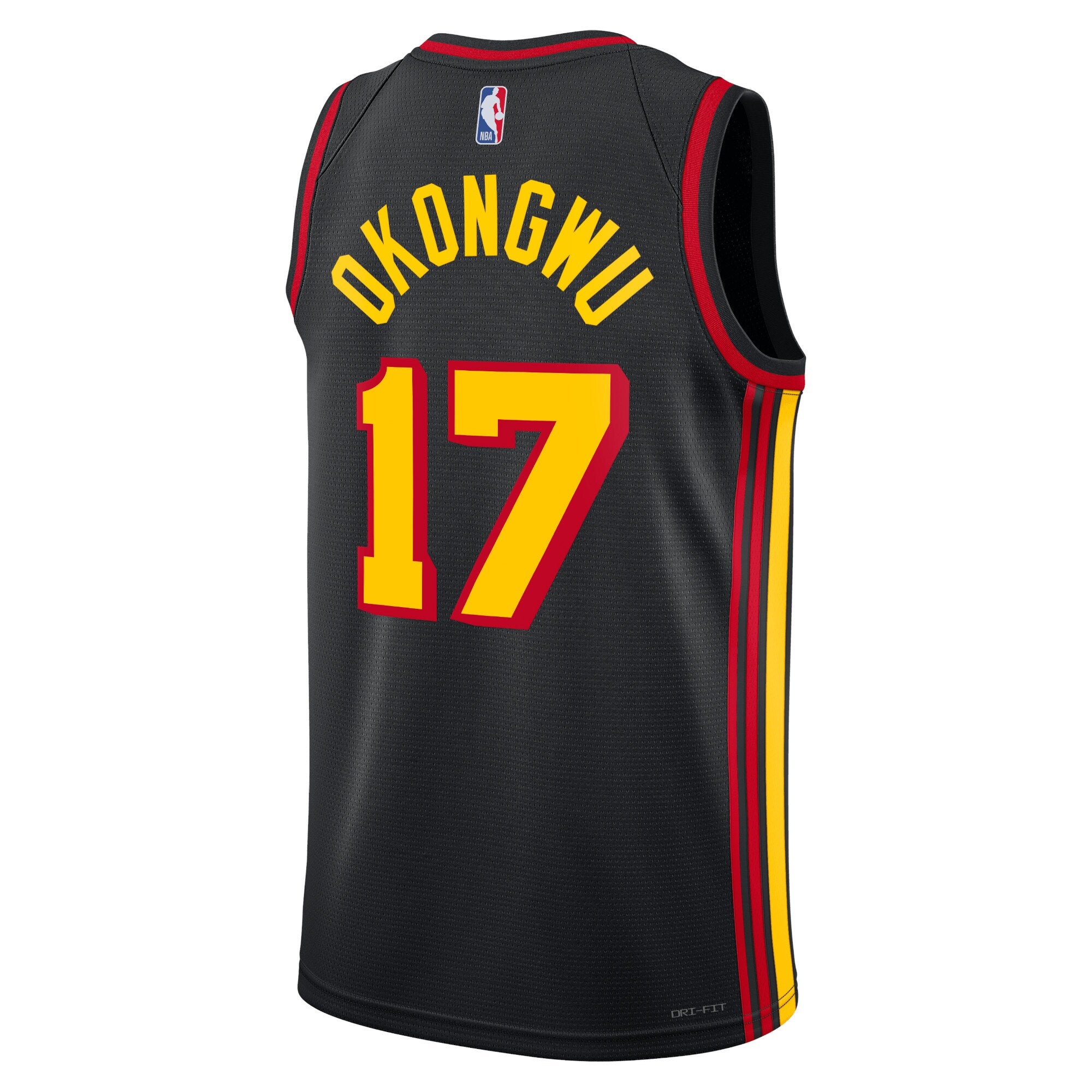 Atlanta Hawks Jordan Statement Edition Swingman Jersey - Black - Onyeka Okongwu - Unisex