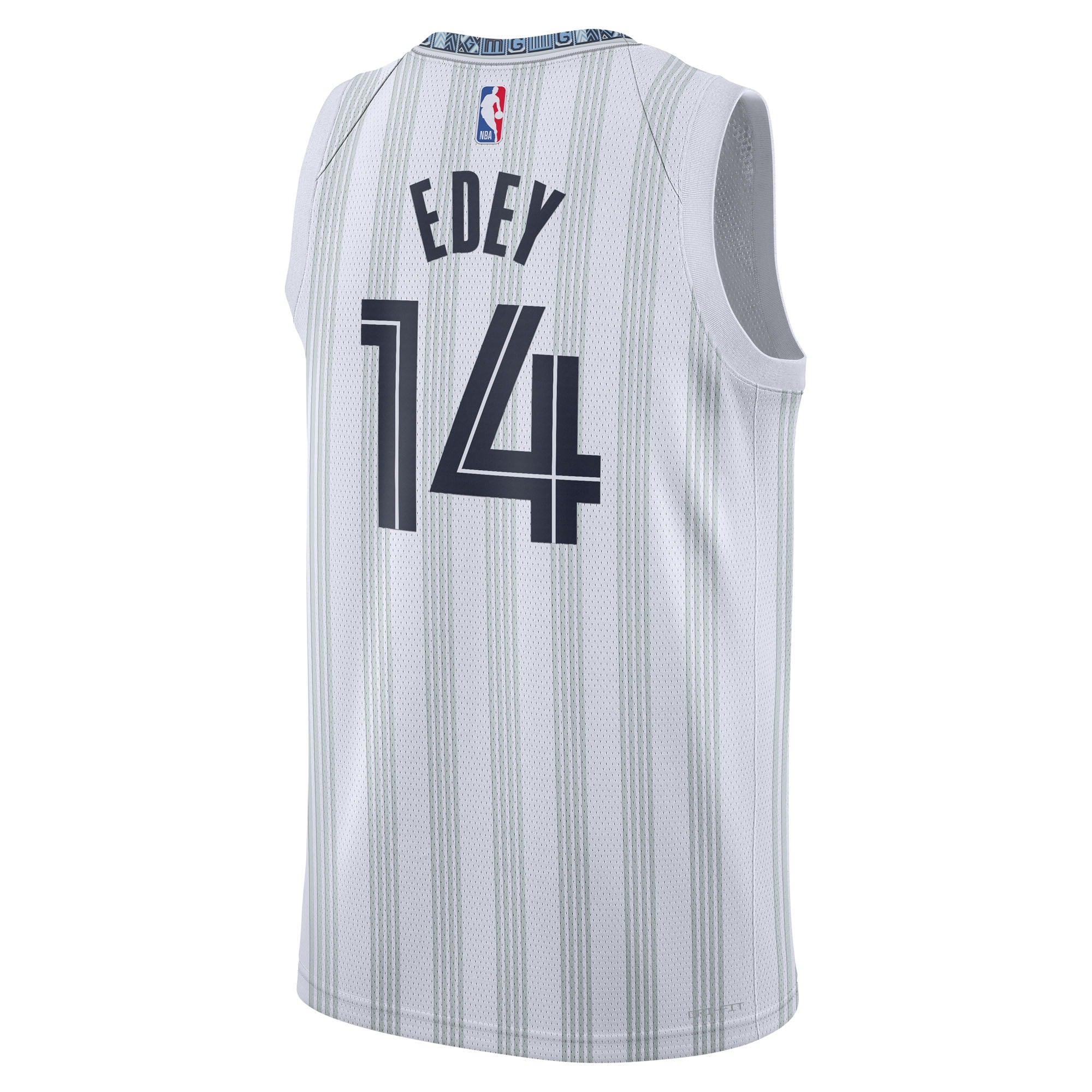 Memphis Grizzlies Nike 2025/26 City Edition Swingman Jersey - Gray - Zach Edey - Unisex