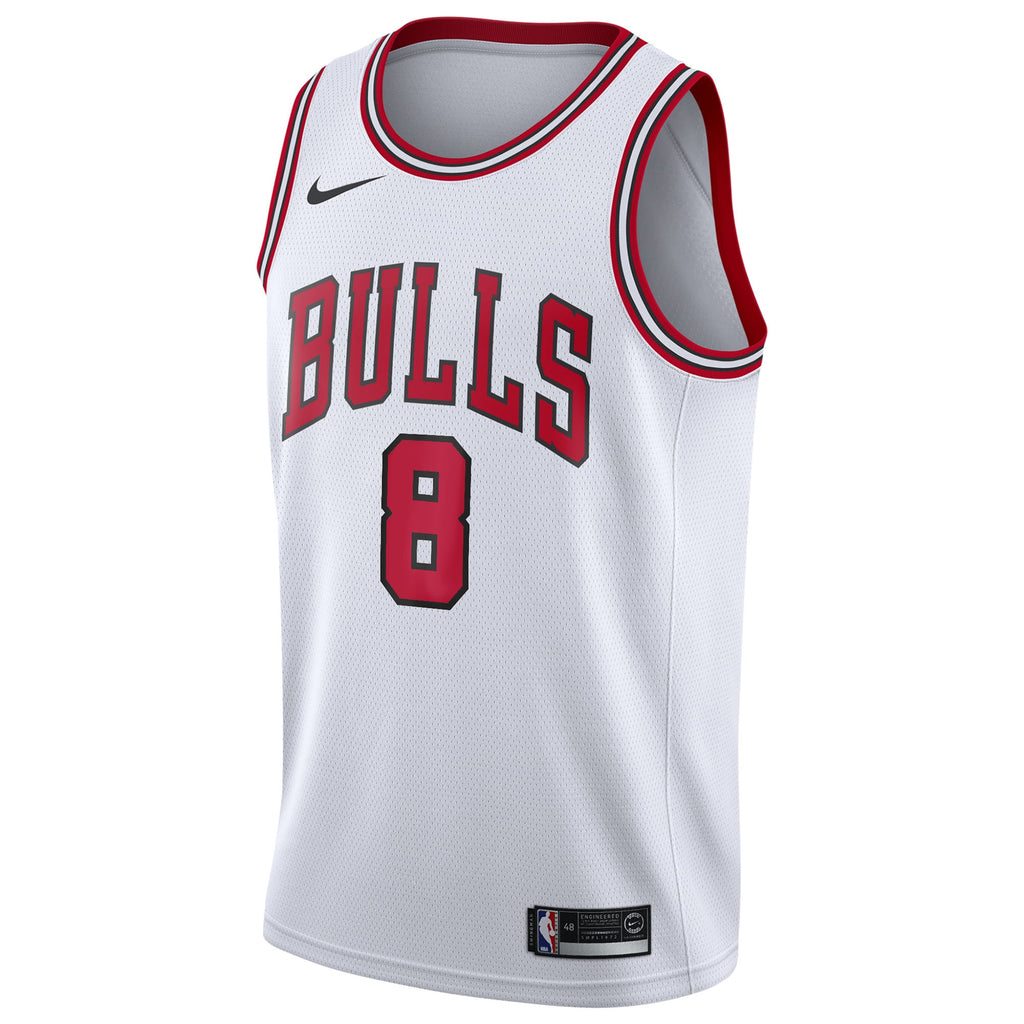 Chicago Bulls Nike Association Edition Swingman Jersey - White - Yuki Kawamura - Youth