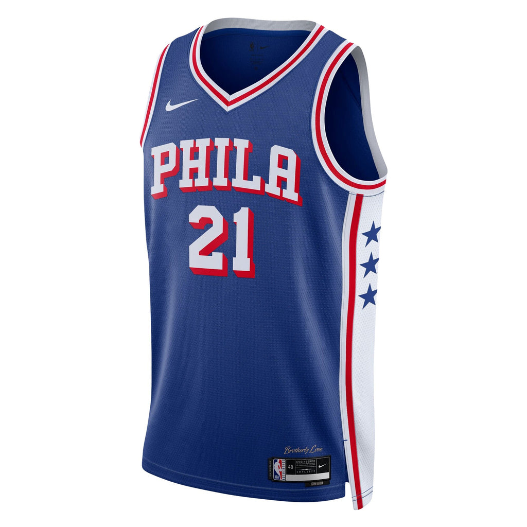 Philadelphia 76ers Nike  Icon Edition Swingman Jersey - Joel Embiid - Unisex
