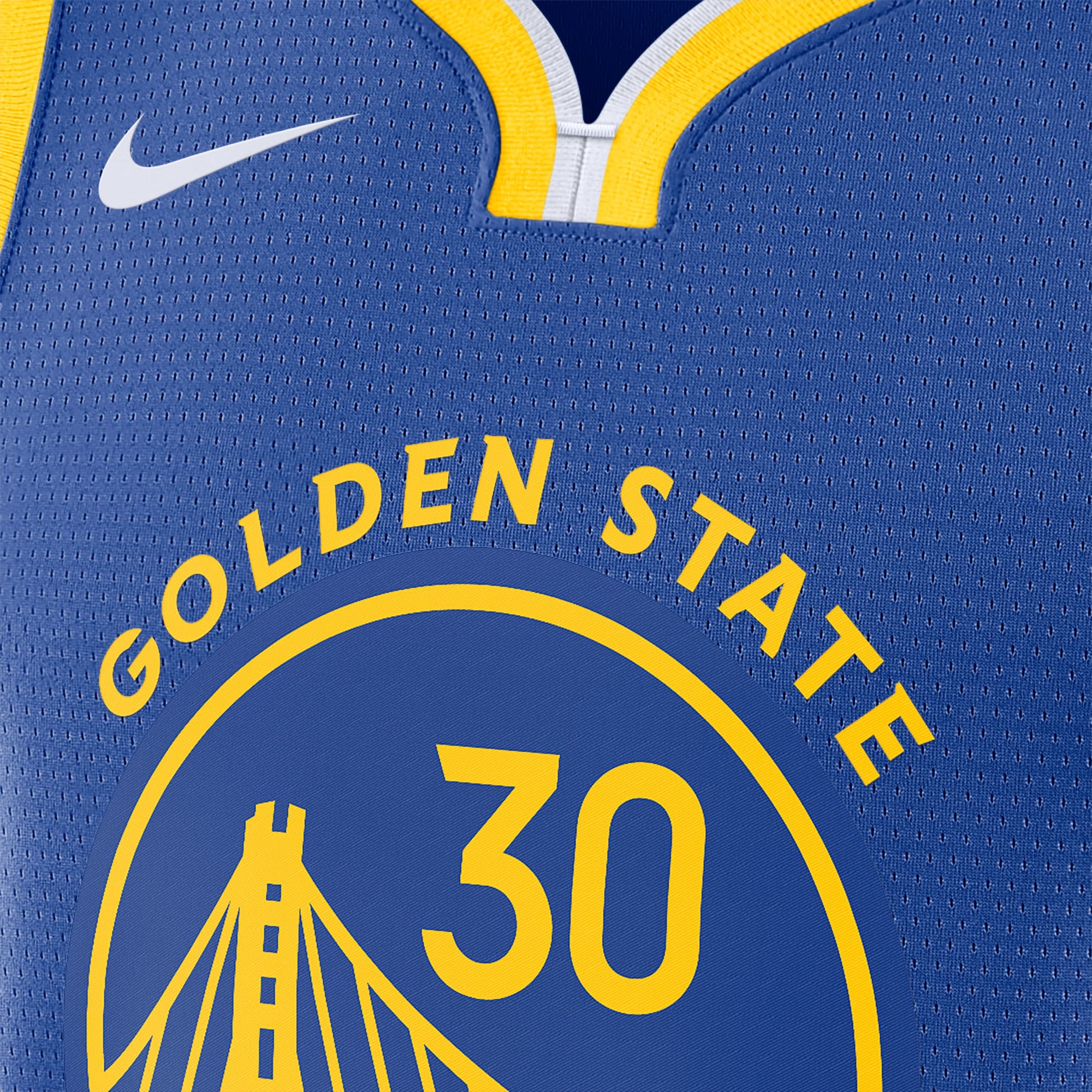Golden State Warriors Nike Icon Swingman Jersey - Stephen Curry - Unisex