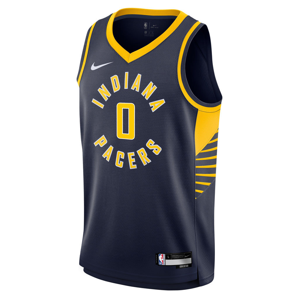 Indiana Pacers NBA Icon Swingman Jersey - Tyrese Haliburton - Youth