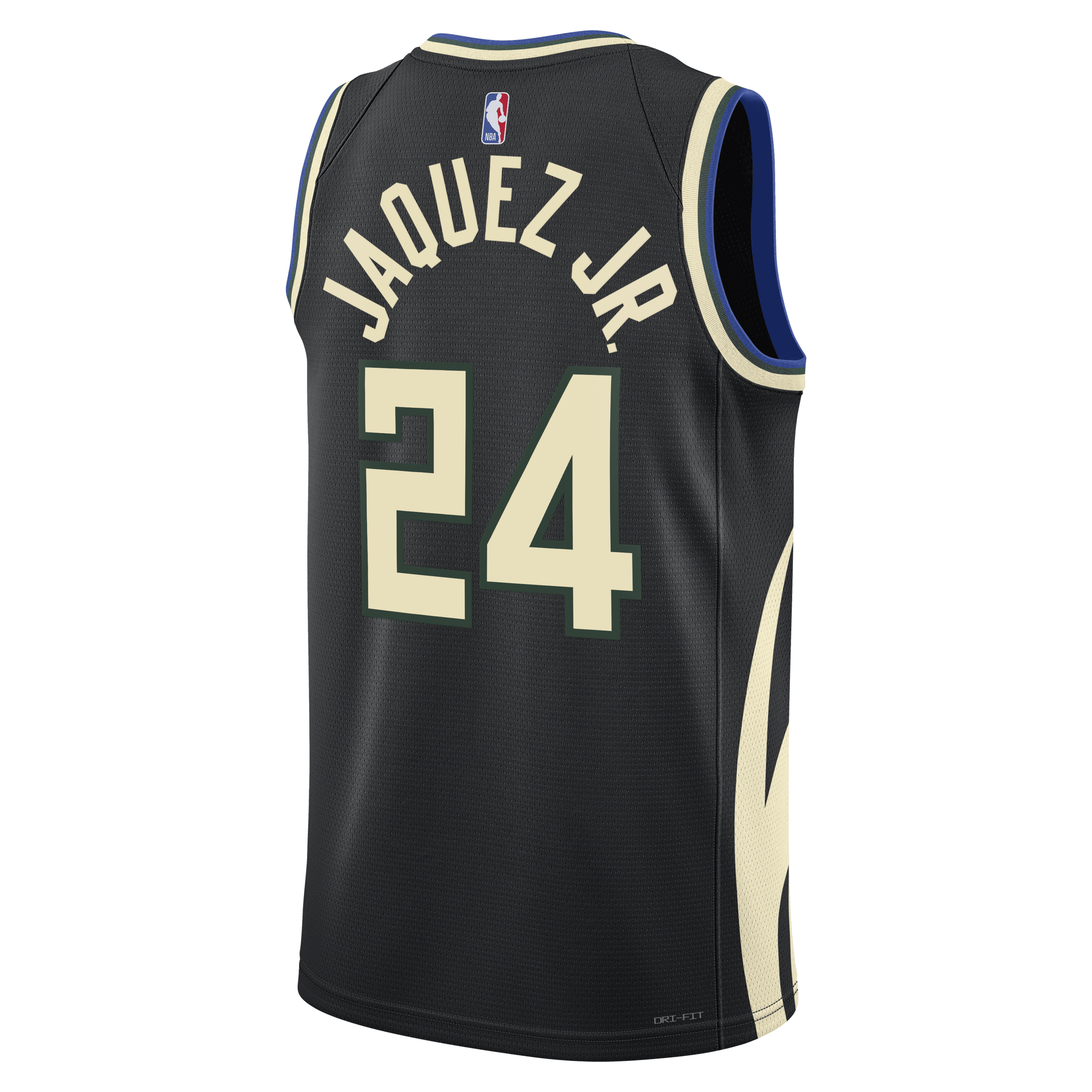 Milwaukee Bucks Jordan Brand Statement Edition Swingman Jersey - Hunter Green - Jaime Jaquez Jr. - Unisex