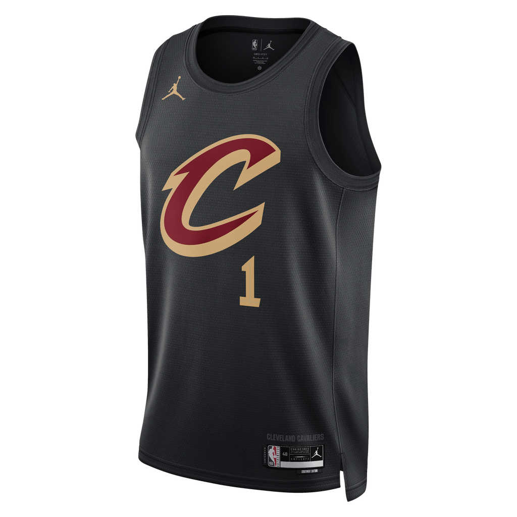Cleveland Cavaliers Jordan Brand Statement Edition Swingman Jersey - Black - James Harden - Unisex