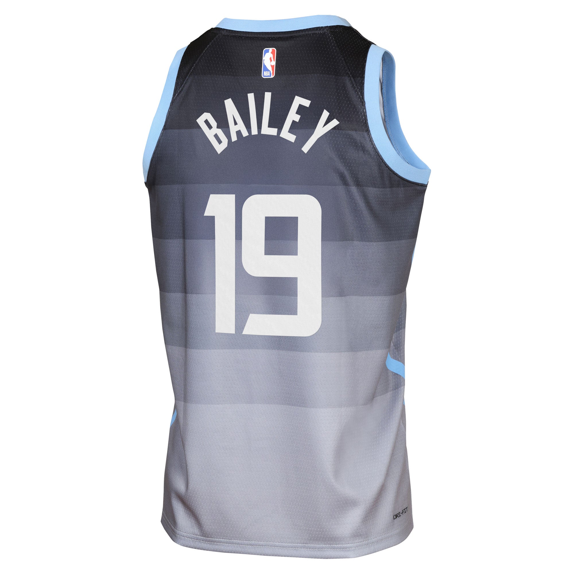 Utah Jazz Nike 2025/26 City Edition Swingman Jersey - Gray - Ace Bailey - Youth