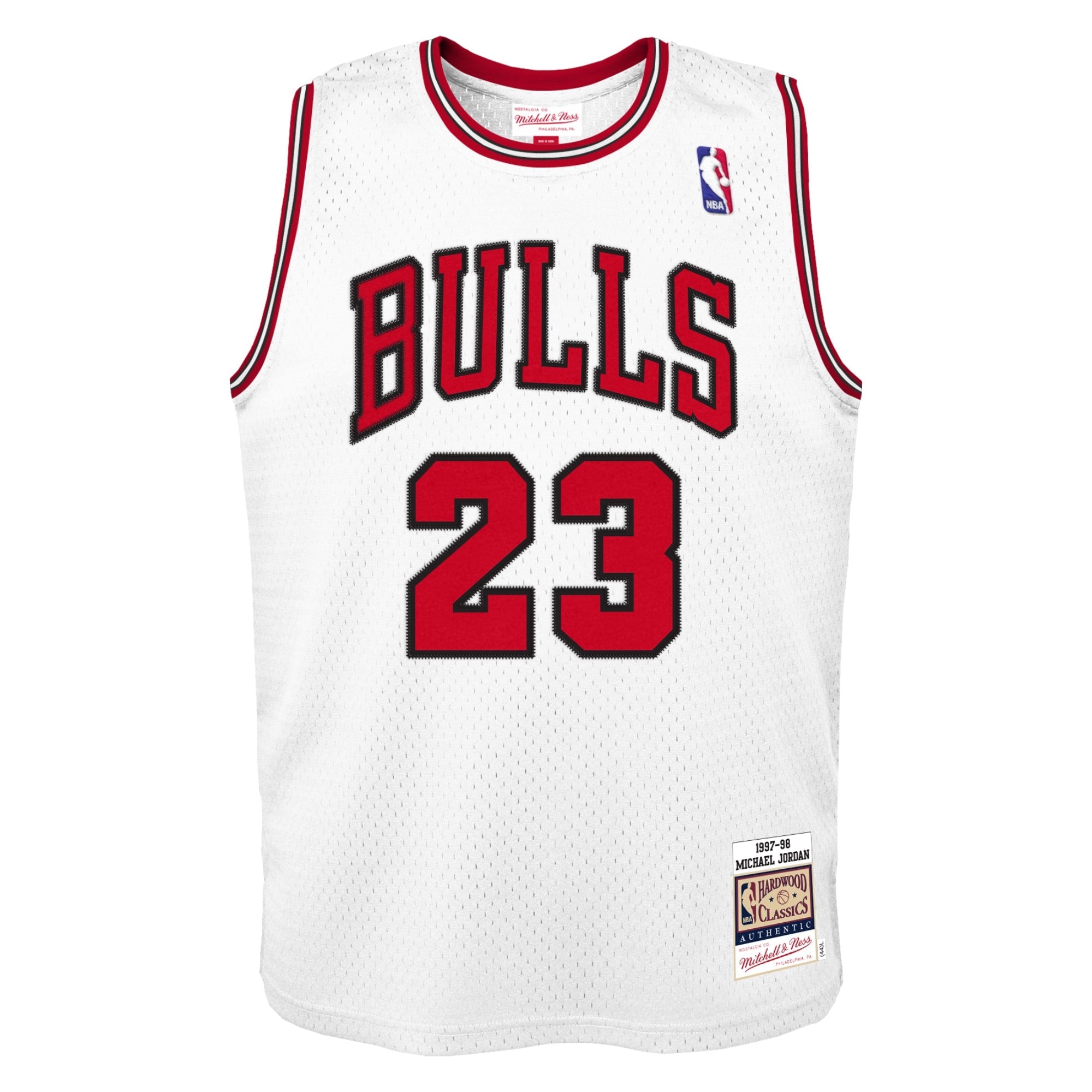 Chicago Bulls NBA Michael Jordan 1997 Authentic Jersey by Mitchell & Ness - Youth