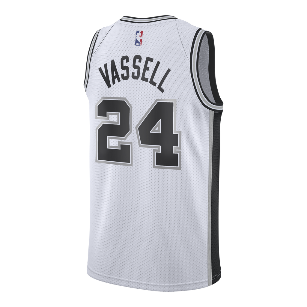 San Antonio Spurs Nike Association Edition Swingman Jersey – White - Devin Vassell - Youth