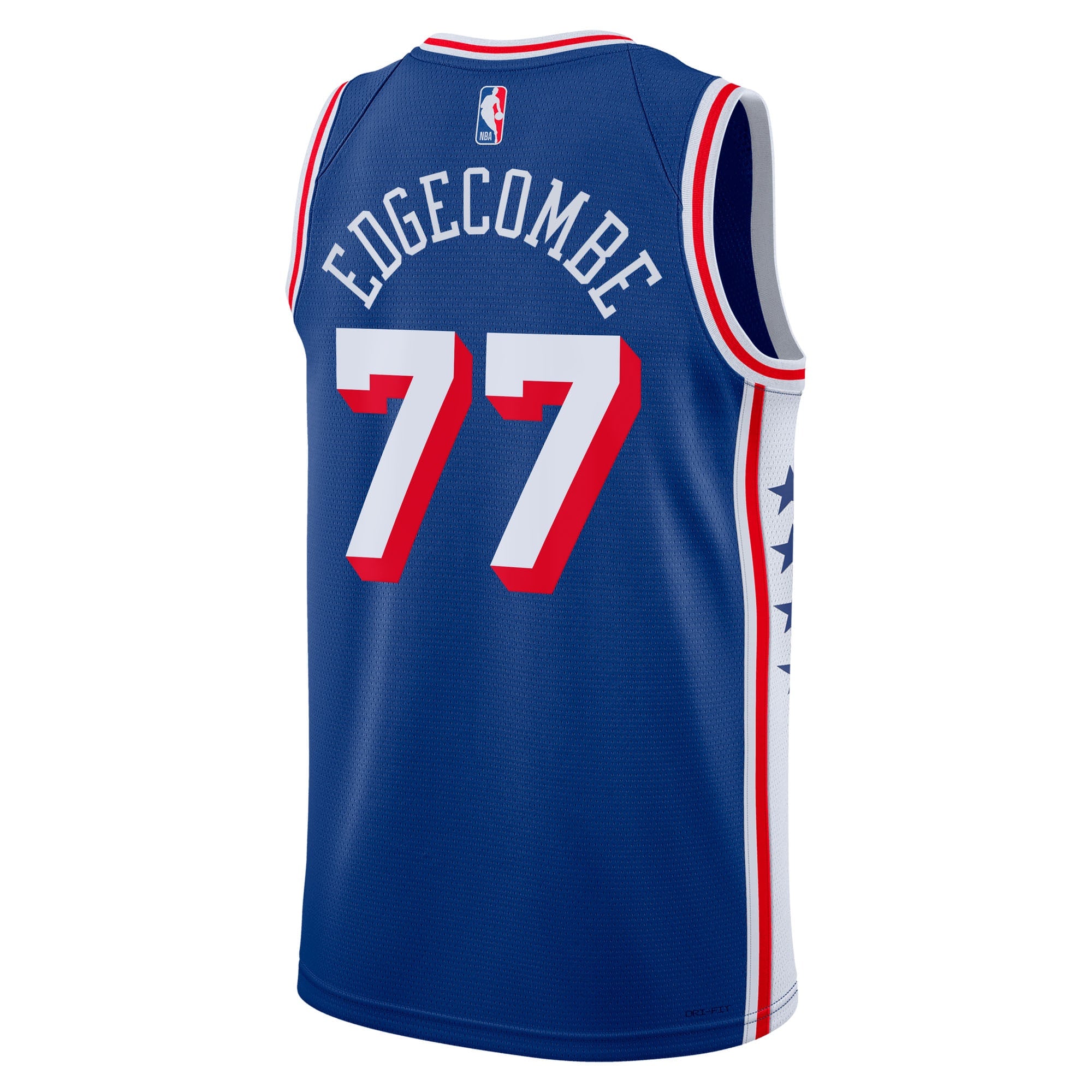 Philadelphia 76ers Nike Icon Edition Swingman Jersey - Royal - VJ Edgecombe - Youth
