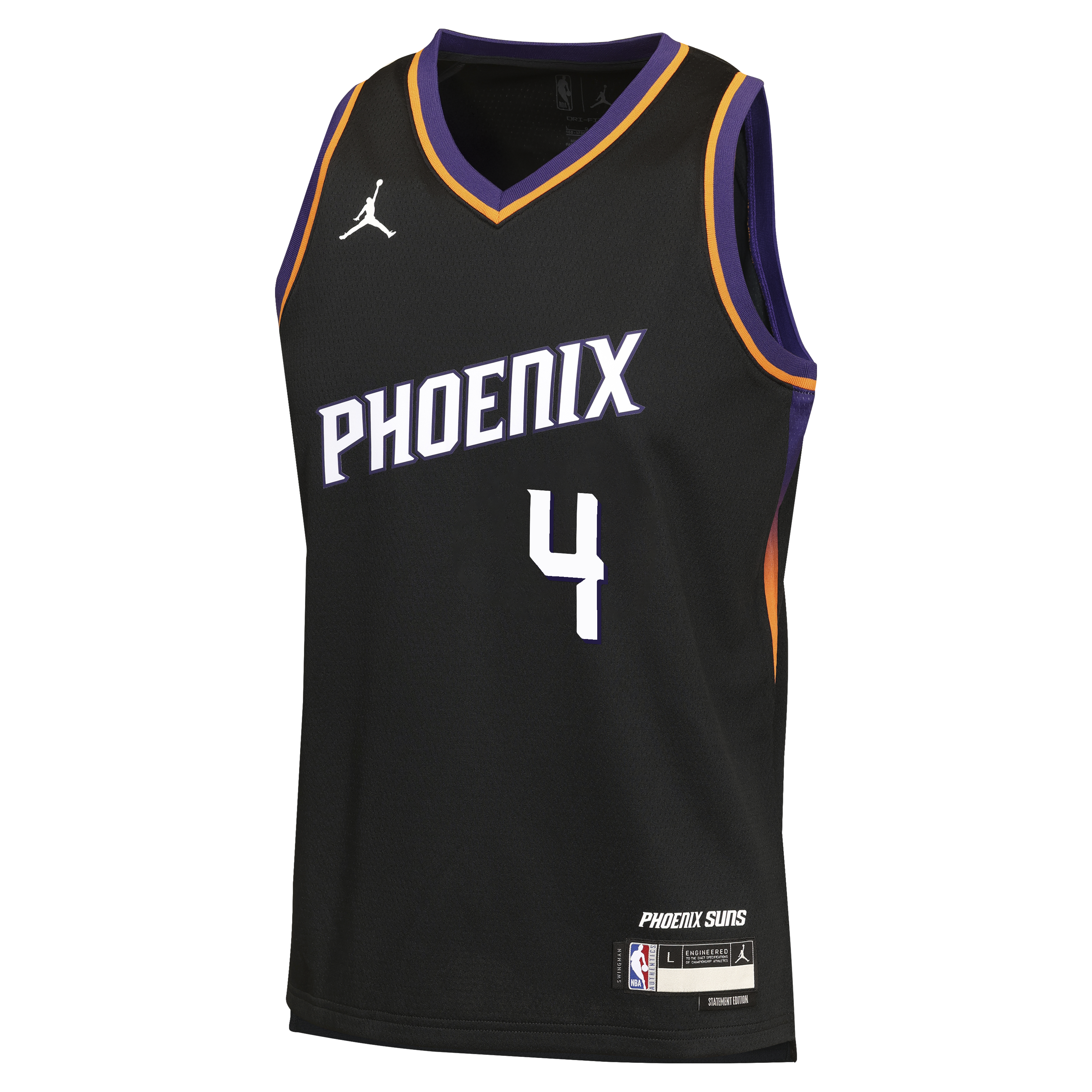 Phoenix Suns Jordan Brand Statement Edition Jersey - Black - Jalen Green - Youth