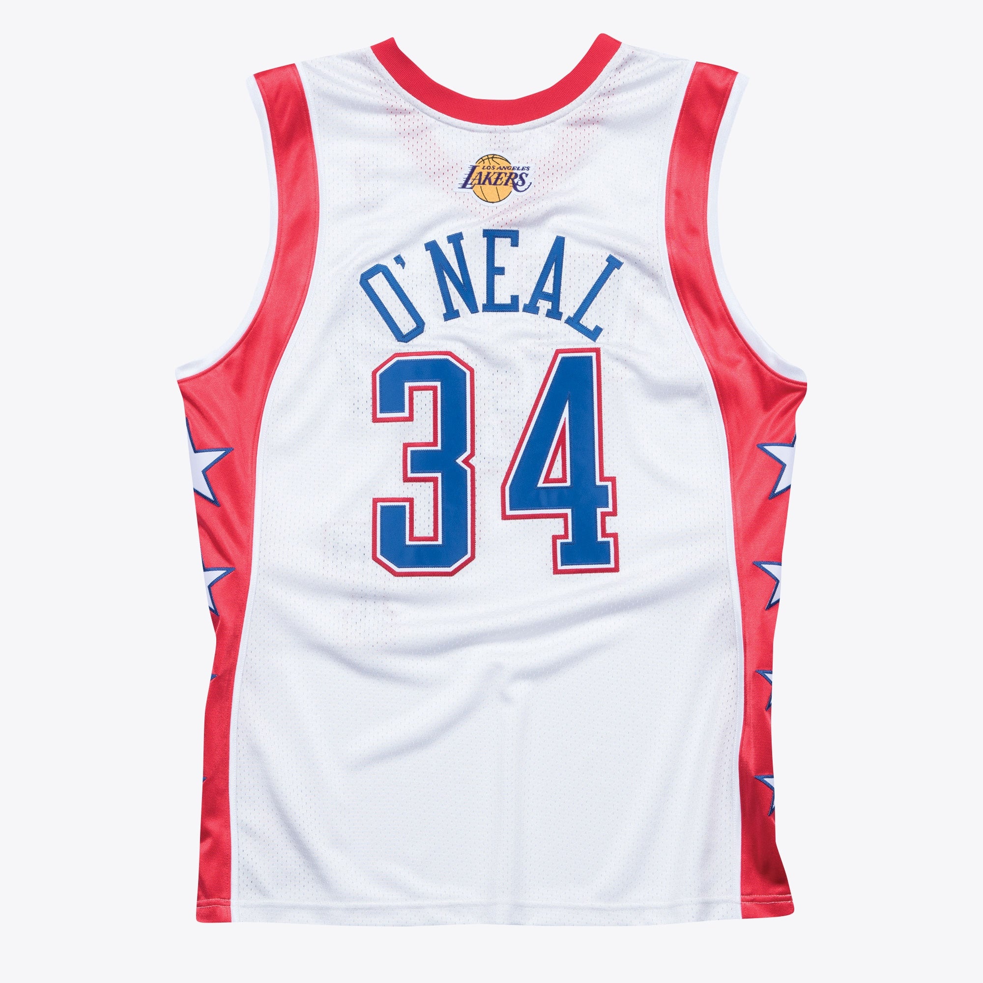 NBA 2004 West Shaquille ONeal Authentic All-Star Jersey By Mitchell & Ness - White - Mens