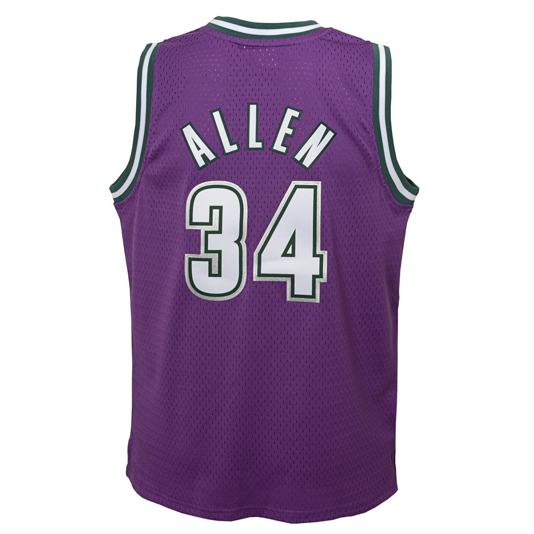 Milwaukee Bucks Ray Allen 1996-97 Hardwood Classics Swingman Jersey - Fir - Youth