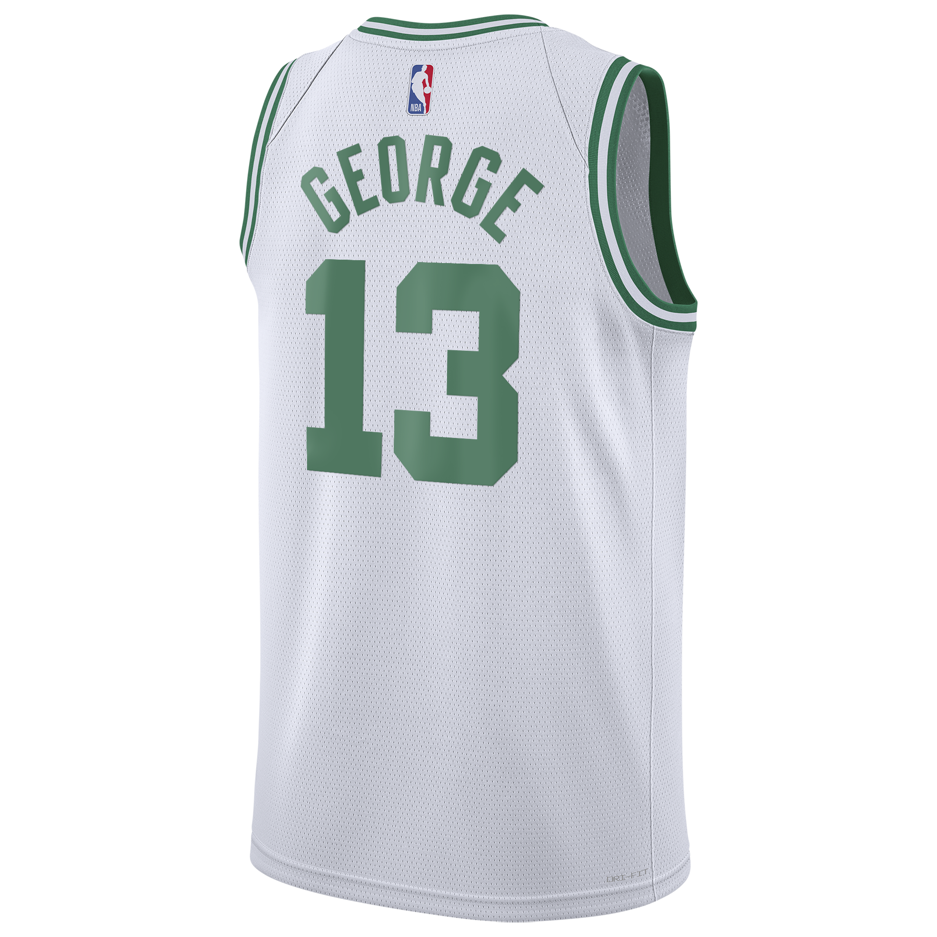 Boston Celtics Nike Association Edition Swingman Jersey - White - Paul George - Youth