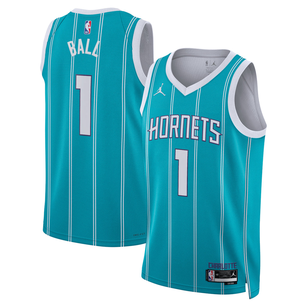 Charlotte Hornets Jordan Icon Swingman Jersey - LaMelo Ball - Youth