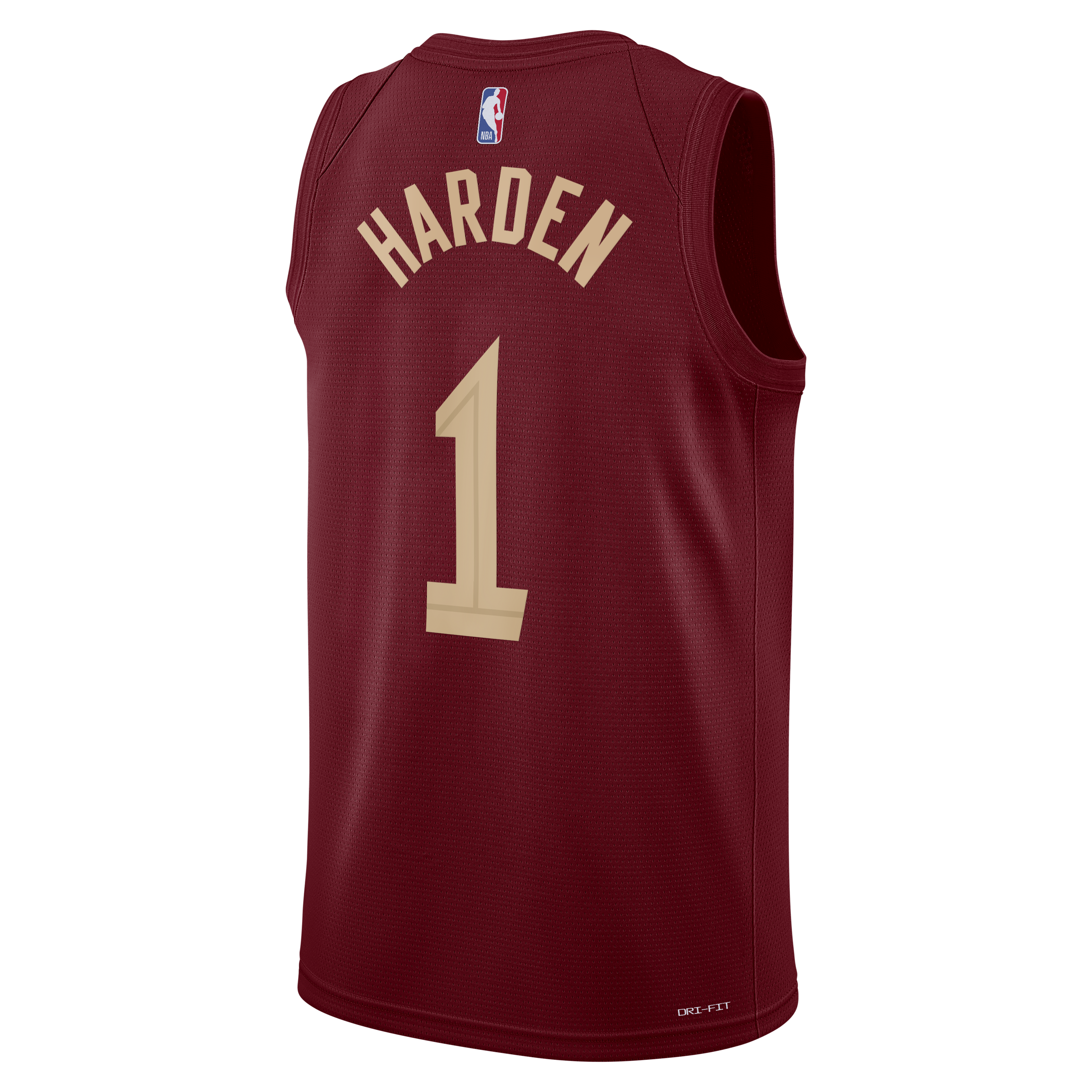 Cleveland Cavaliers Nike Icon Edition Swingman Jersey - Wine - James Harden - Unisex