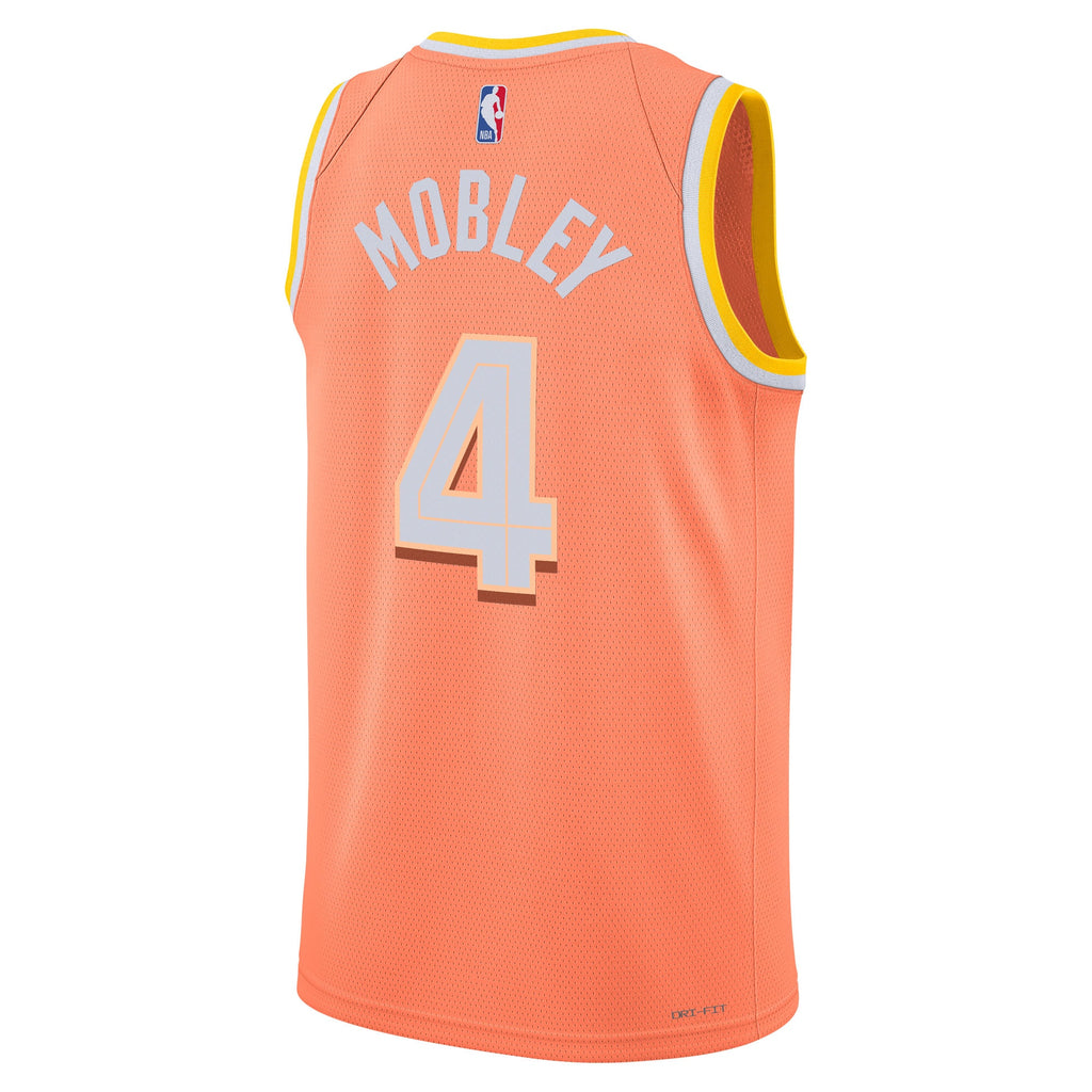 Cleveland Cavaliers Nike 2025/26 City Edition Swingman Jersey - Orange - Evan Mobley - Unisex