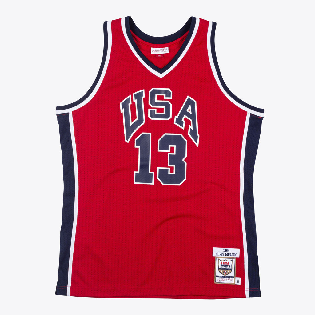 USA Basketball Mitchell & Ness Authentic Jersey Chris Mullin 1984