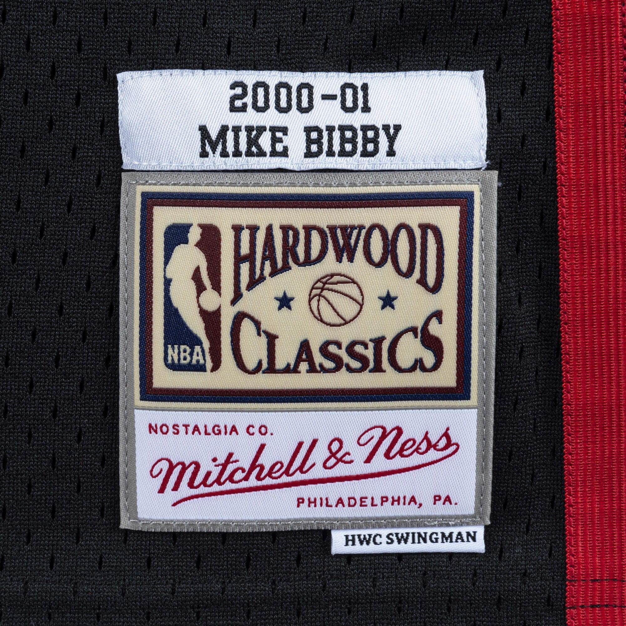 Vancouver Grizzlies Mitchell & Ness Mike Bibby 2000 Swingman Authentic Jersey - Black