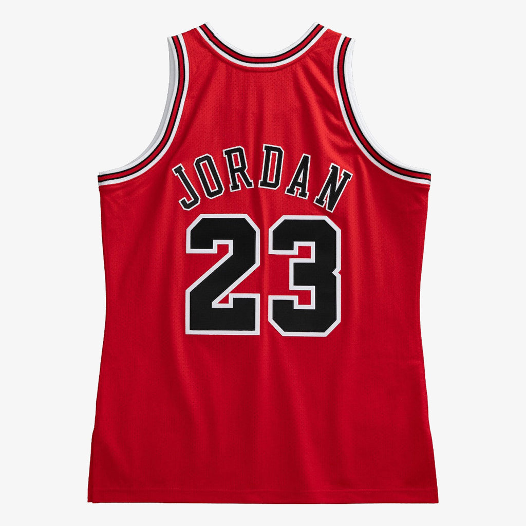 Chicago Bulls Mitchell & Ness Authentic Jersey Road Finals Michael Jordan 1997-98