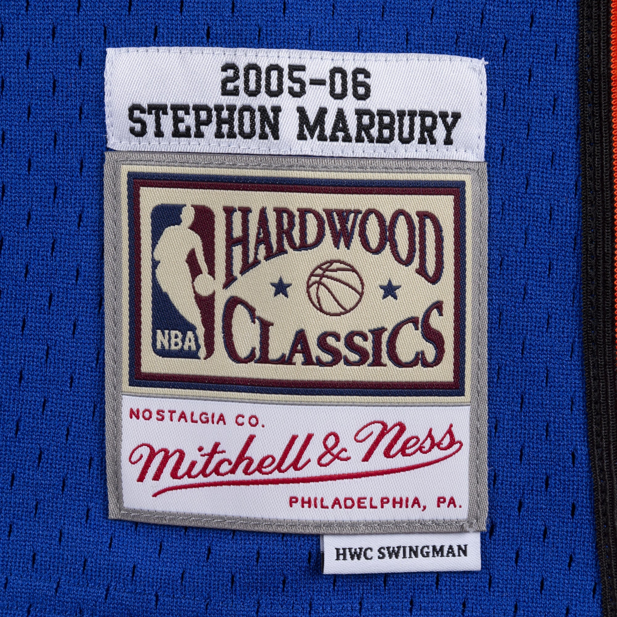 New York Knicks Mitchell & Ness Stephon Marbury 2006 Swingman Authentic Jersey - Royal Blue