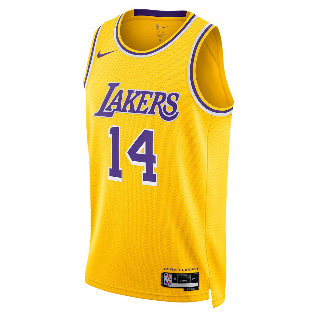 Los Angeles Lakers Nike Icon Edition Swingman Jersey - Gold - Walker Kessler - Unisex