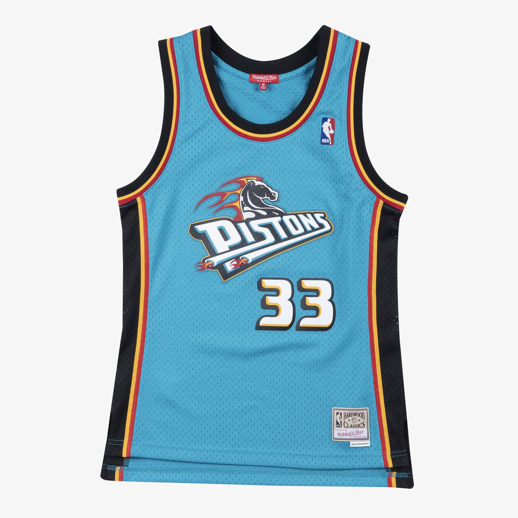 Detroit Pistons Mitchell & Ness Women's Swingman Jersey Grant Hill 1998-99