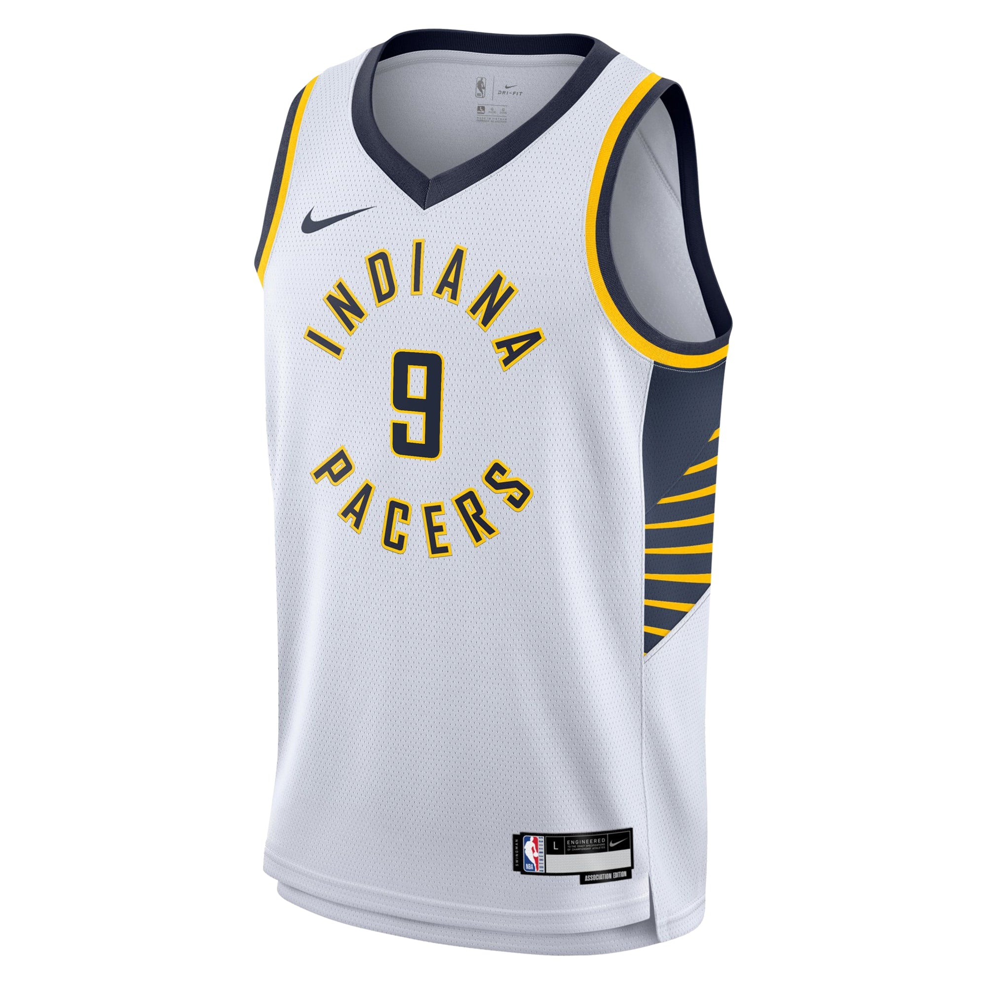 Indiana Pacers Nike Association Edition Swingman Jersey - White - T.J. McConnell - Youth