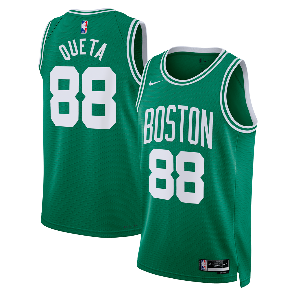 Boston Celtics Nike Icon Edition Swingman Jersey - Kelly Green - Neemias Queta - Unisex
